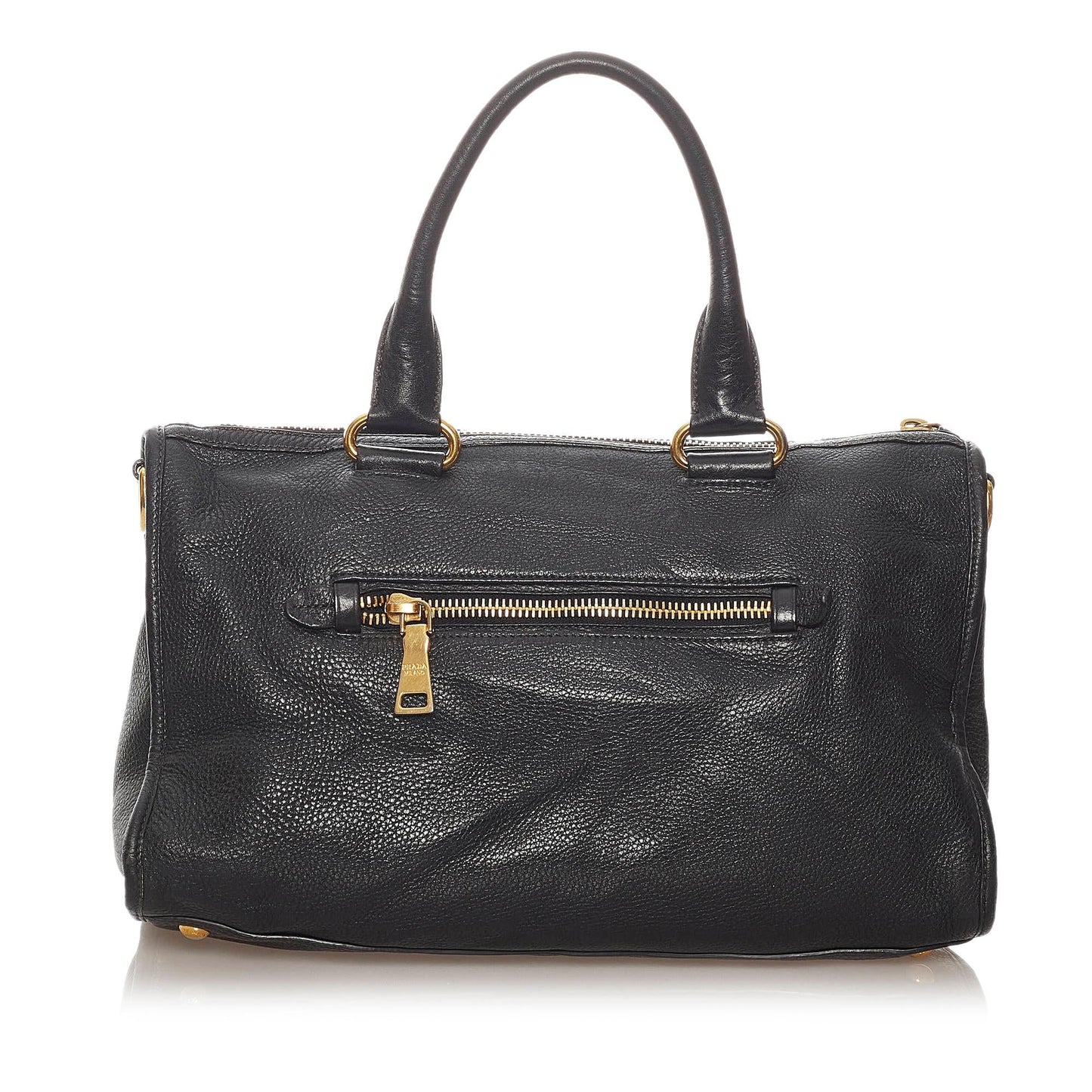Prada Daino Satchel Shg Vitello Satchel Bag Satchel Shg 28038