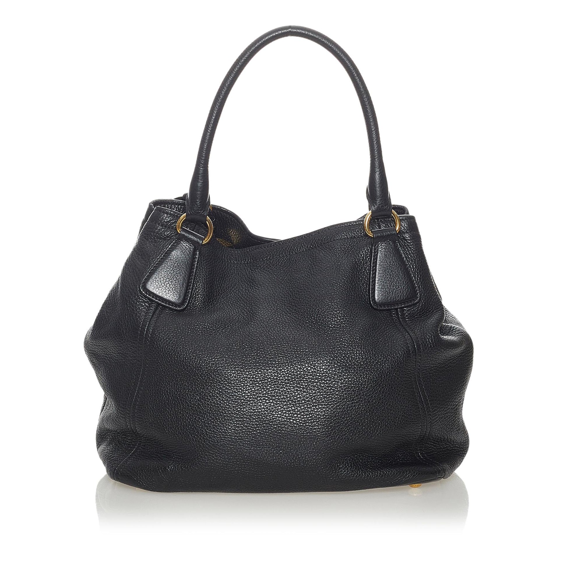Prada Daino Satchel Shg Vitello Satchel Bag Satchel Shg 28077