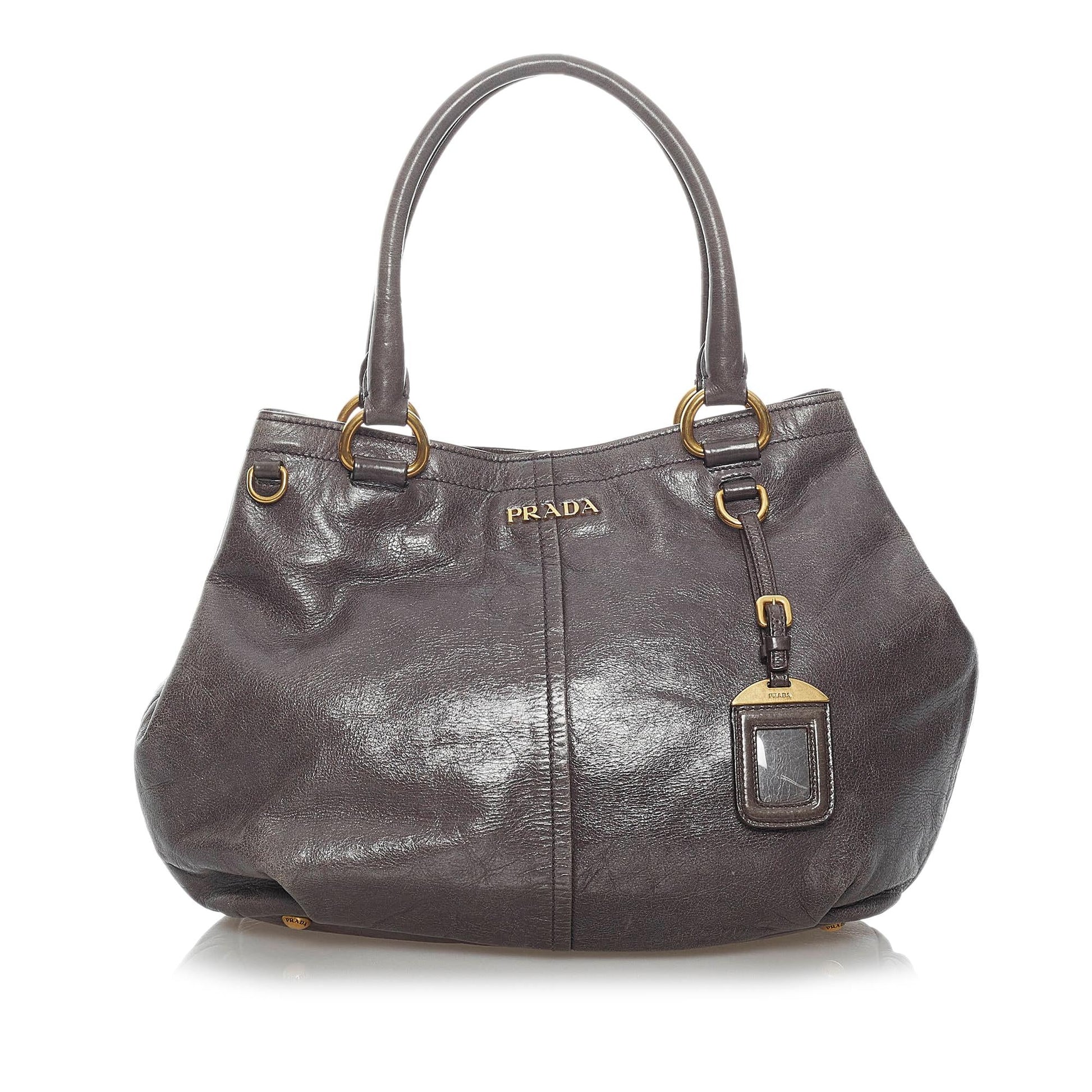 Prada Daino Satchel Shg Vitello Satchel Bag Satchel Shg 29490
