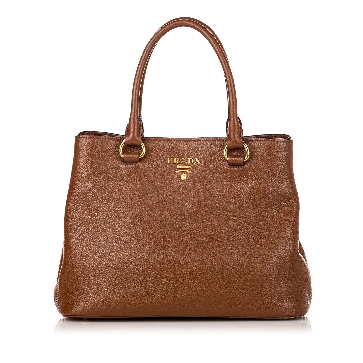 Prada Daino Satchel Shg Vitello Satchel Bag Satchel Shg 30124