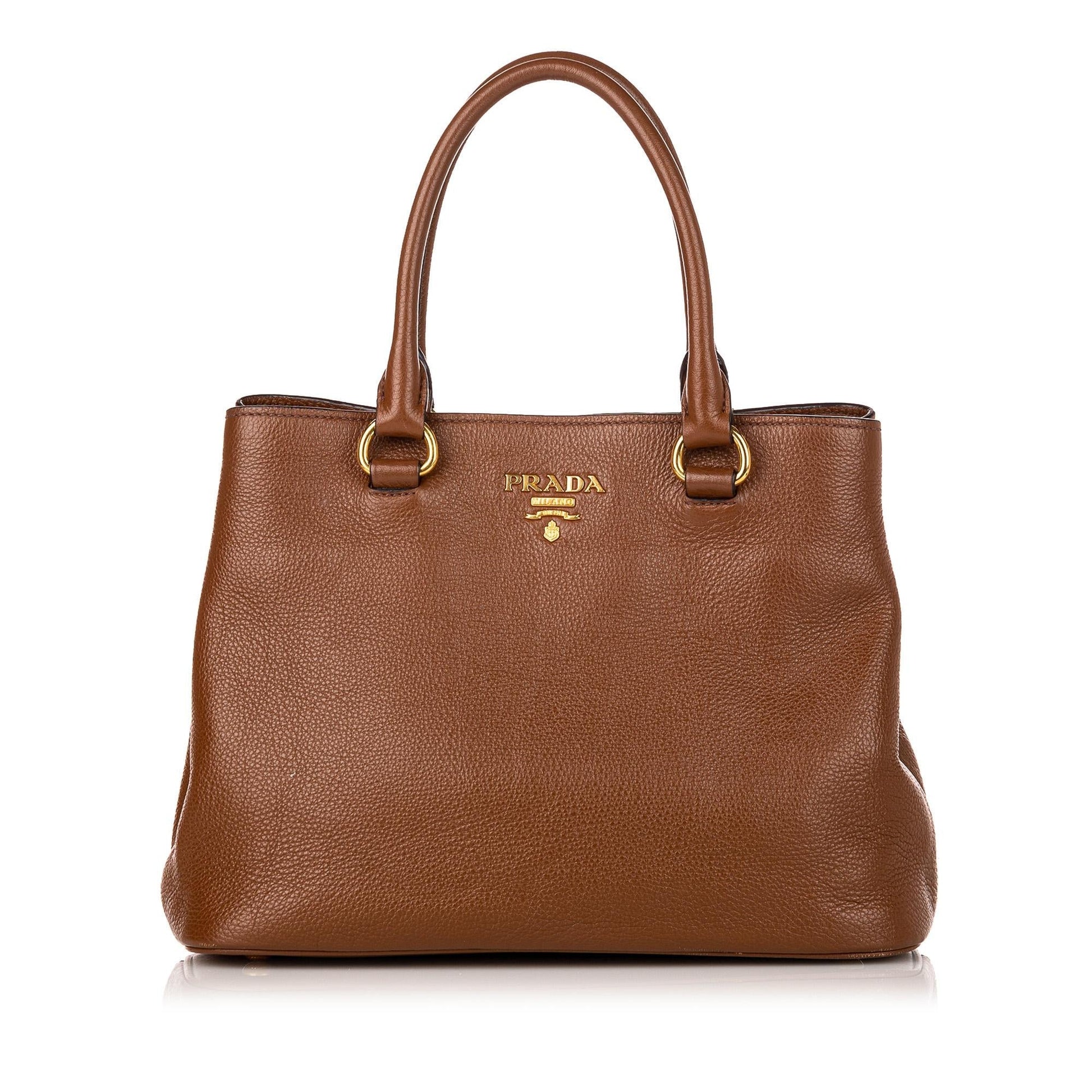 Prada Daino Satchel Shg Vitello Satchel Bag Satchel Shg 30124