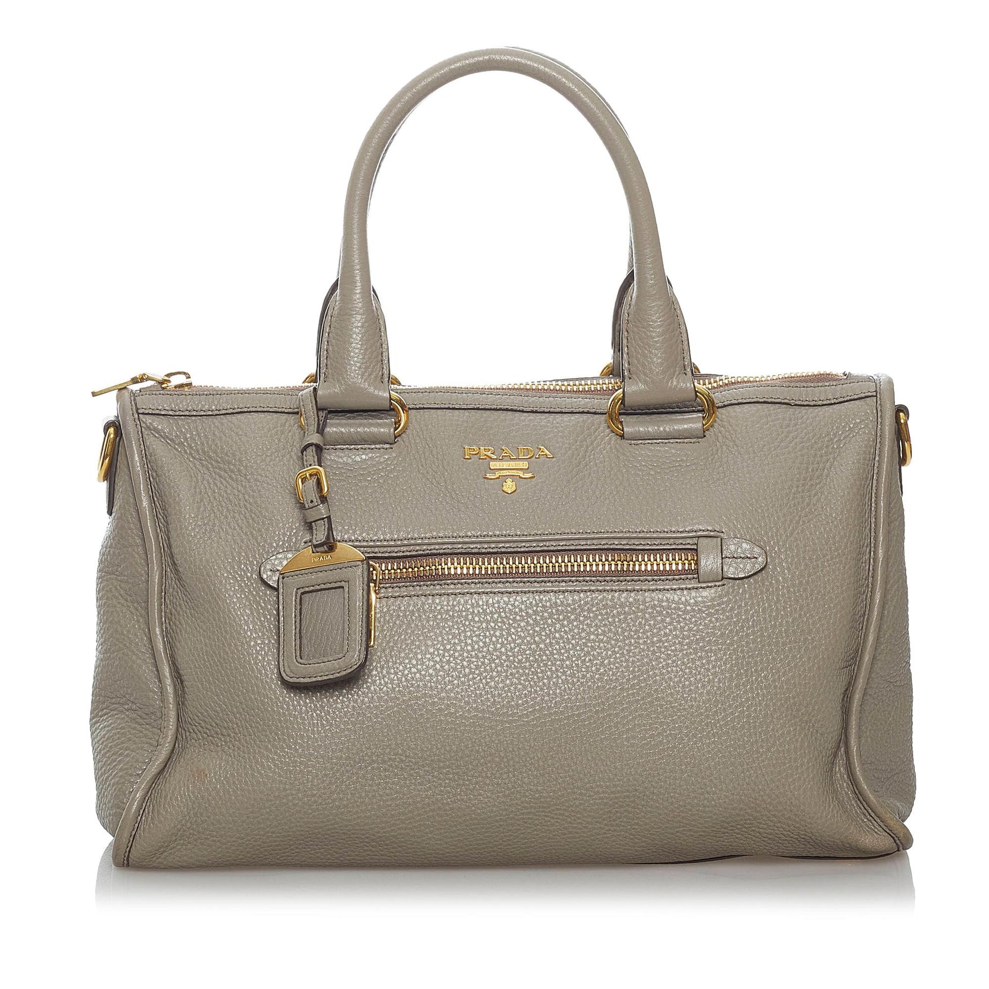 Prada Daino Satchel Shg Vitello Satchel Bag Satchel Shg 30303