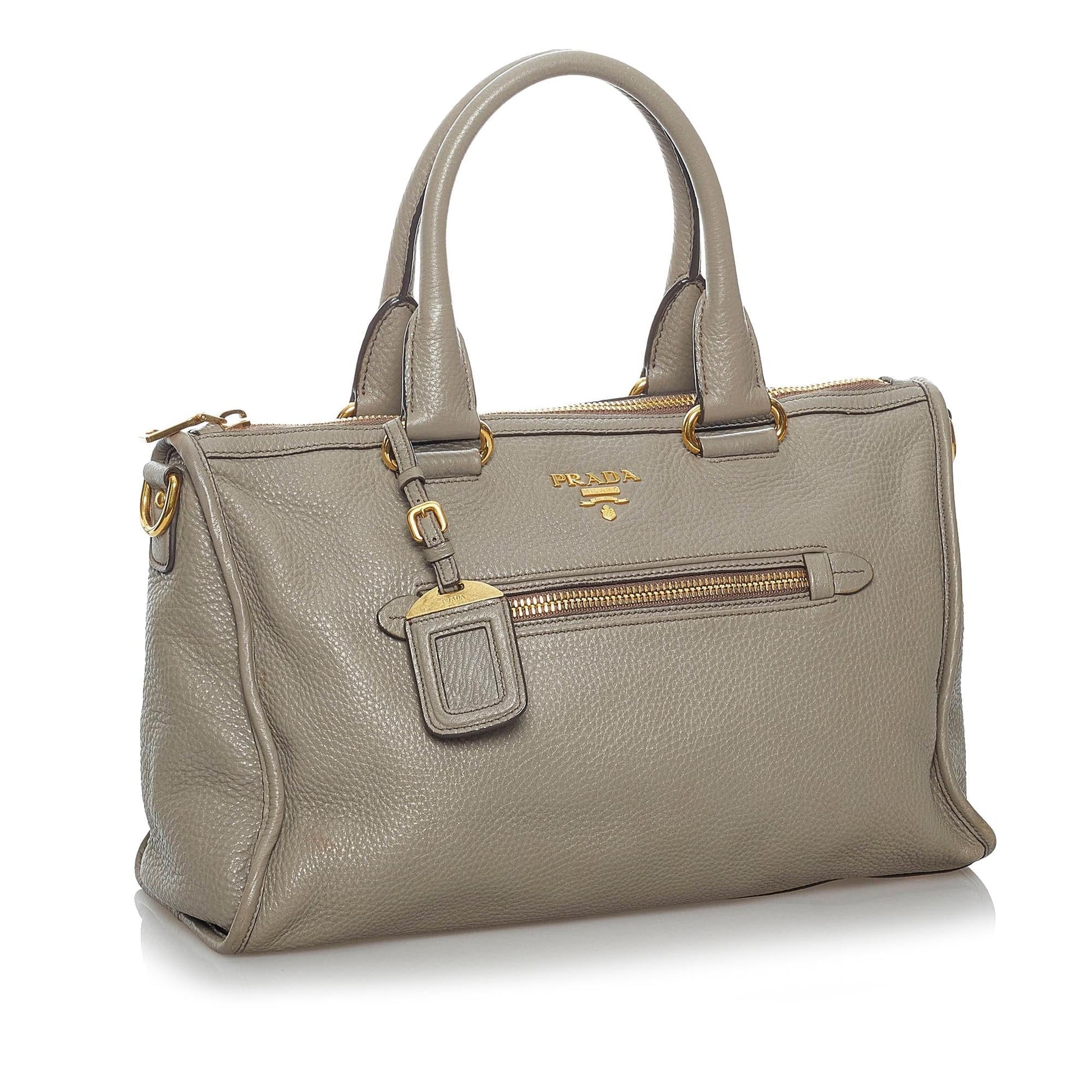 Prada Daino Satchel Shg Vitello Satchel Bag Satchel Shg 30303