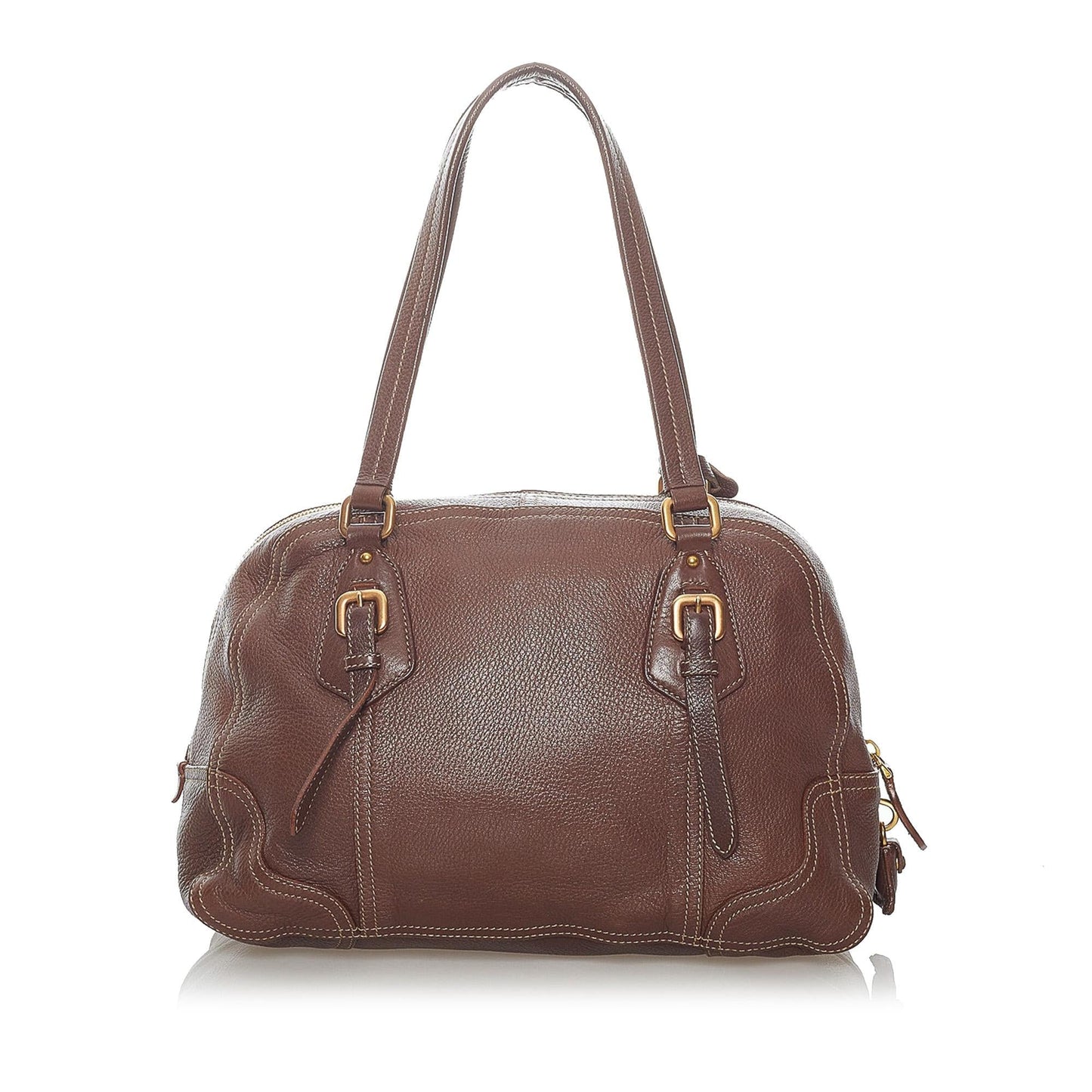 Prada Daino Satchel Shg Vitello Satchel Bag Satchel Shg 30840