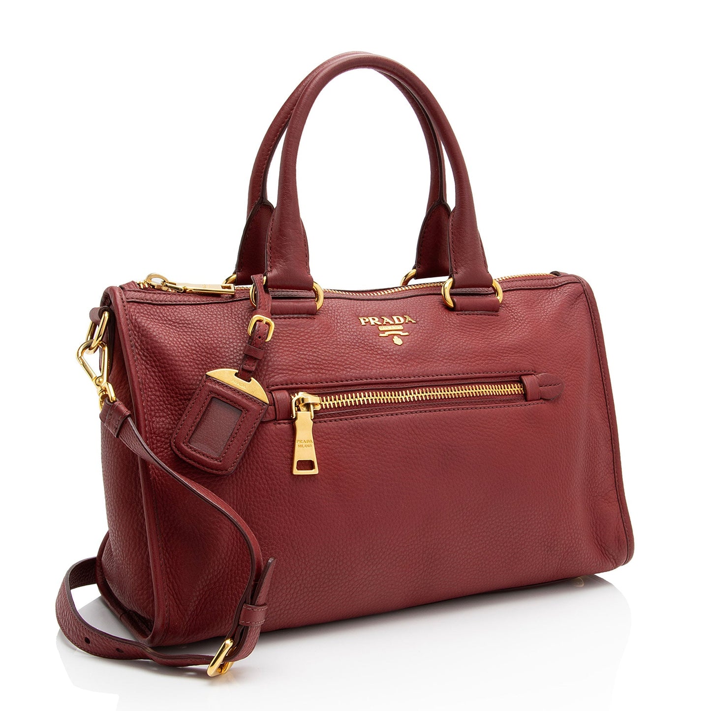 Prada Daino Satchel Shf Yhwcjz Vitello Satchel Bag