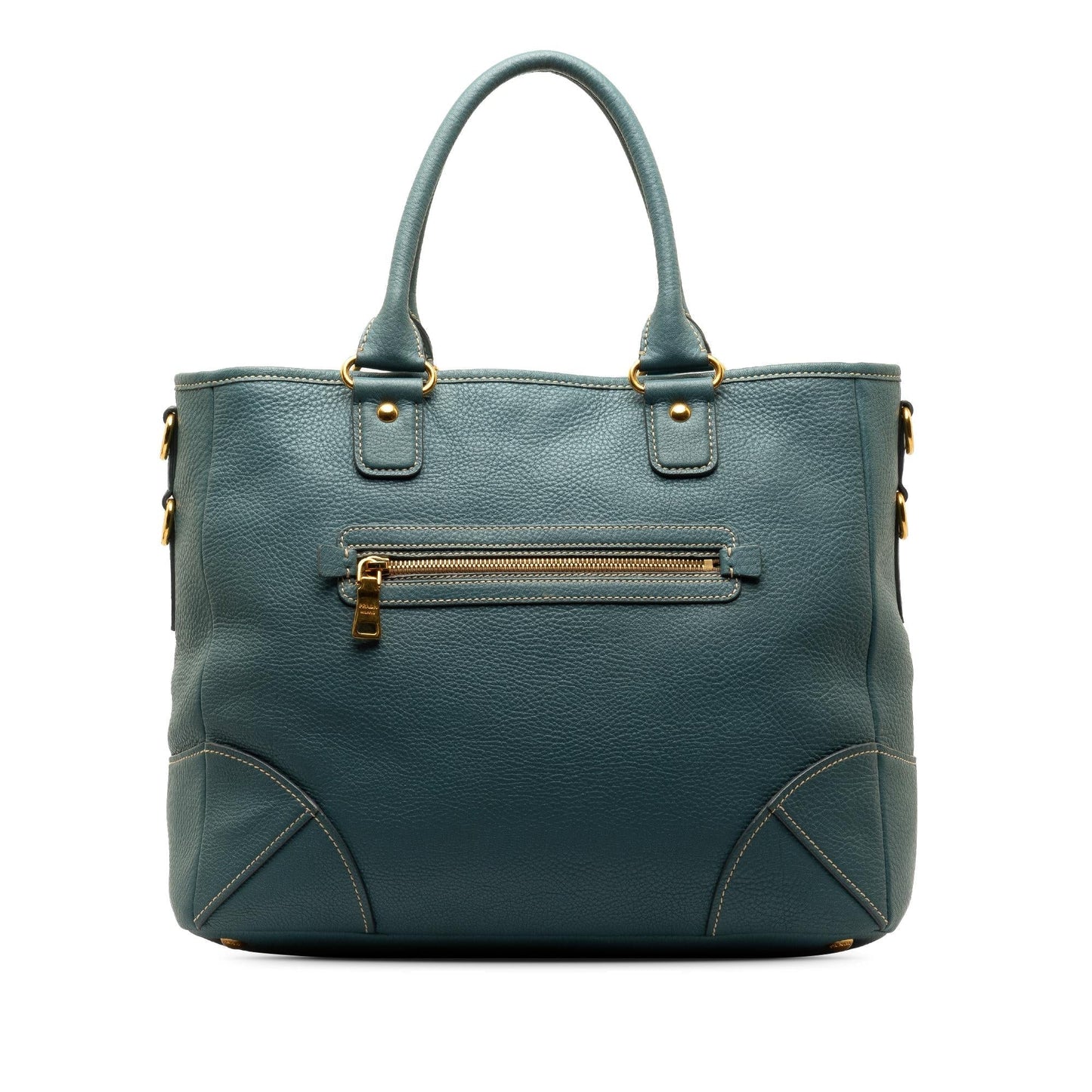 Prada Daino Satchel Shg 3Dfegj Vitello Satchel Bag