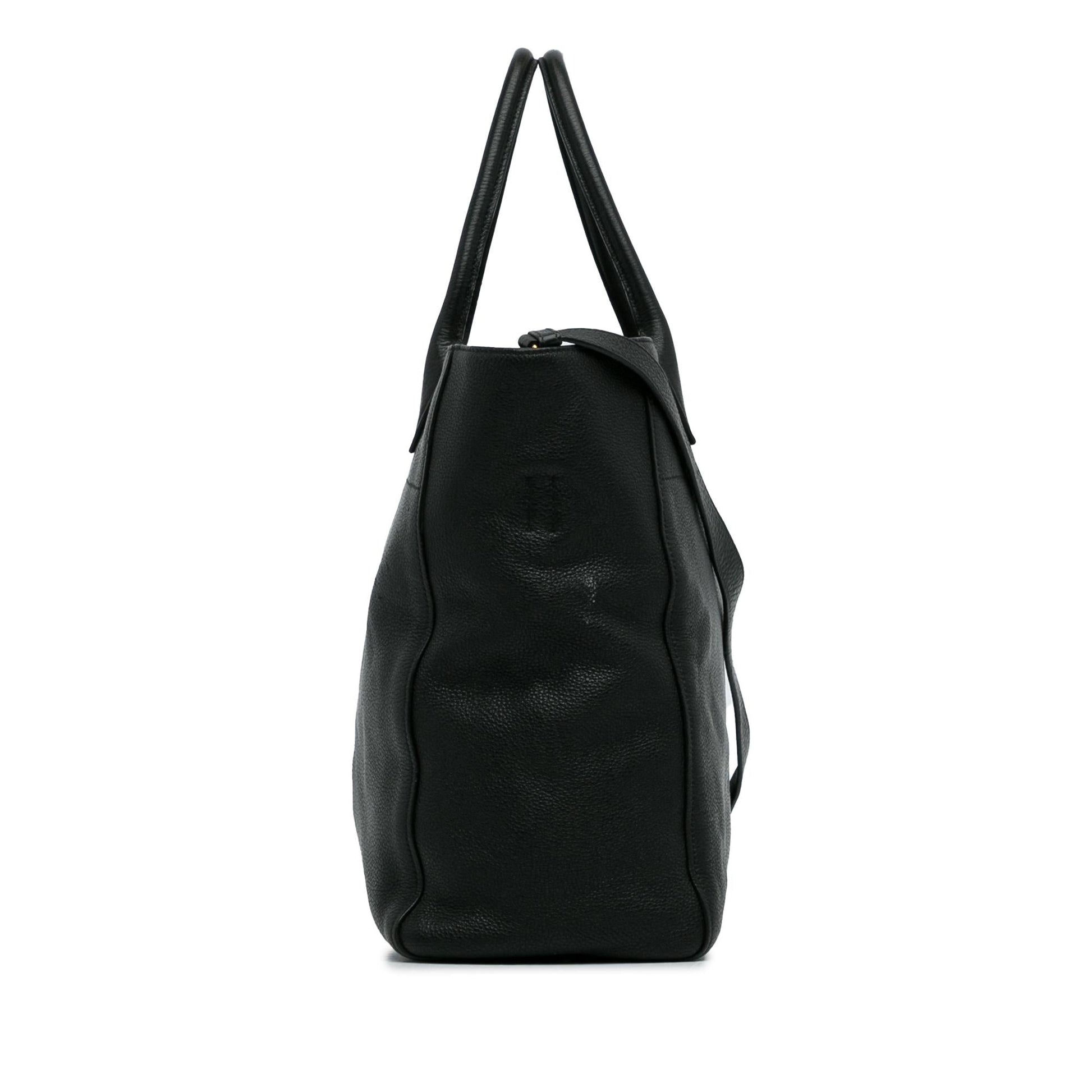 Prada Daino Satchel Shg Miinyq Vitello Satchel Bag
