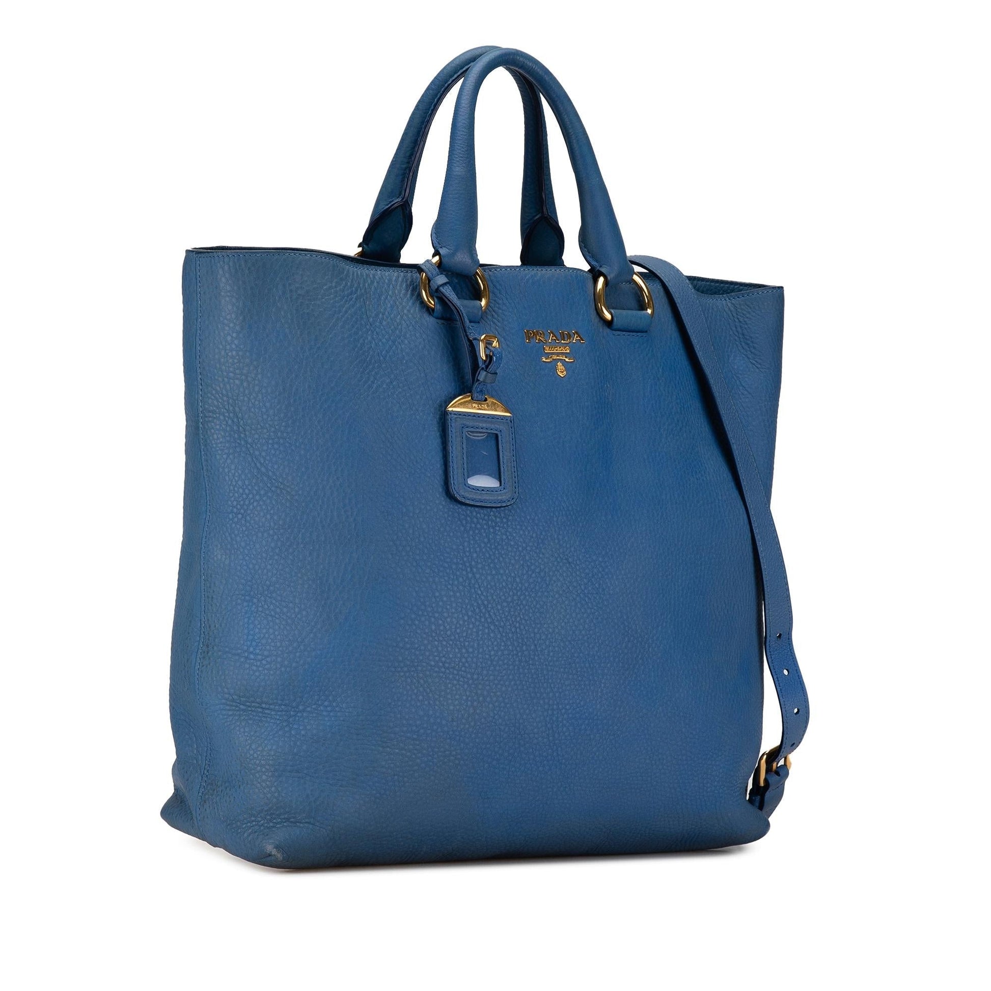 Prada Daino Satchel Shg Pk46Y6 Vitello Satchel Bag