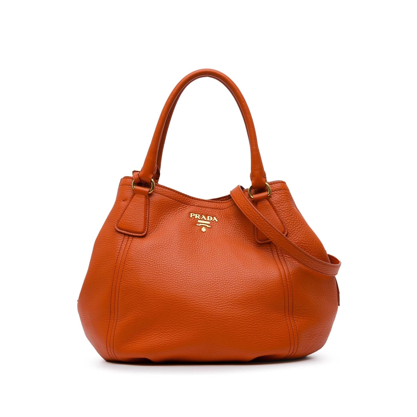 Prada Daino Satchel Shg 6Zi1Xk Vitello Satchel Bag