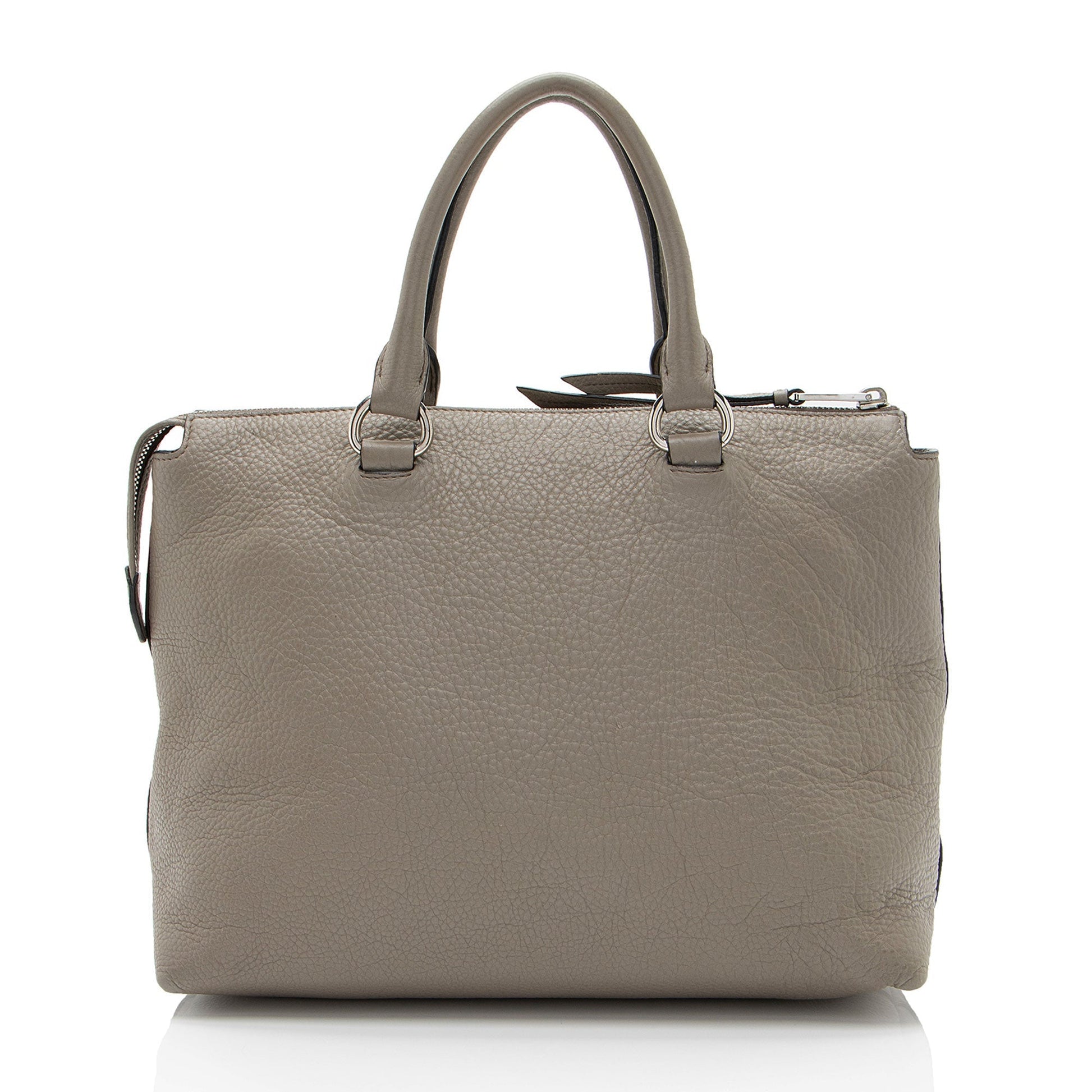 Prada Daino Tote Vitello Zip Tote Bag