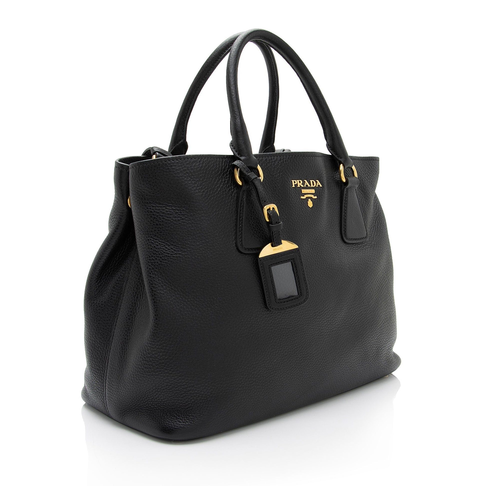 Prada Daino Shopping Tote Shf Rtaze9 Vitello Tote Bag