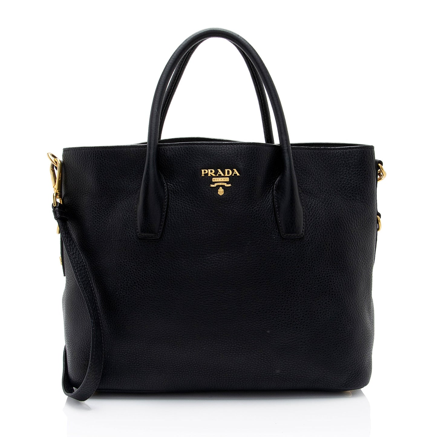 Prada Daino Shopping Tote Shf I79Qky Vitello Tote Bag