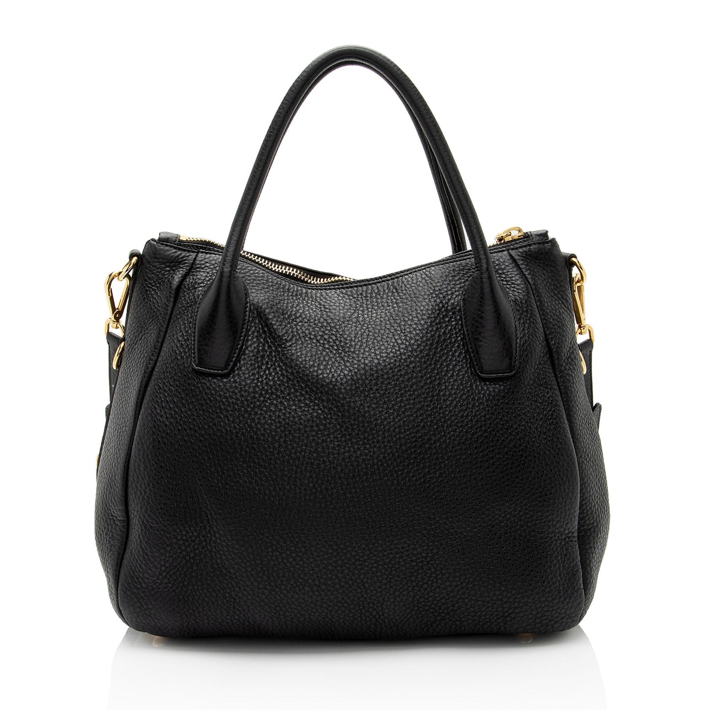 Prada Daino Shopping Tote Shf Vyofuv Vitello Tote Bag
