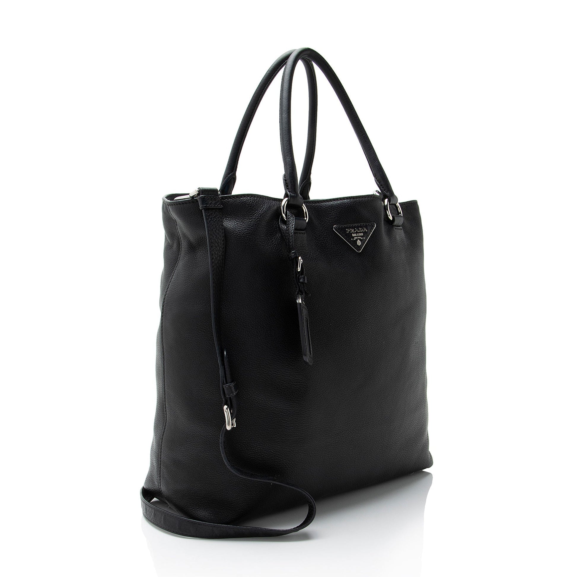 Prada Daino Shopping Tote Vitello Tote Bag Shopping Tote 3