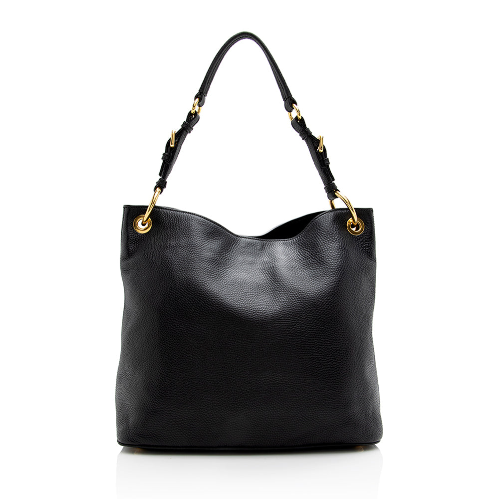 Prada Daino Shoulder Bag Shf Vitello