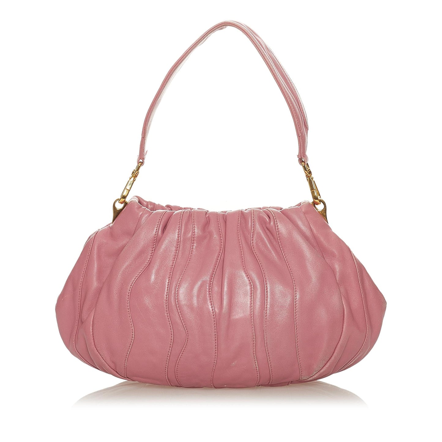 Prada Daino Shoulder Bag Shg Vitello