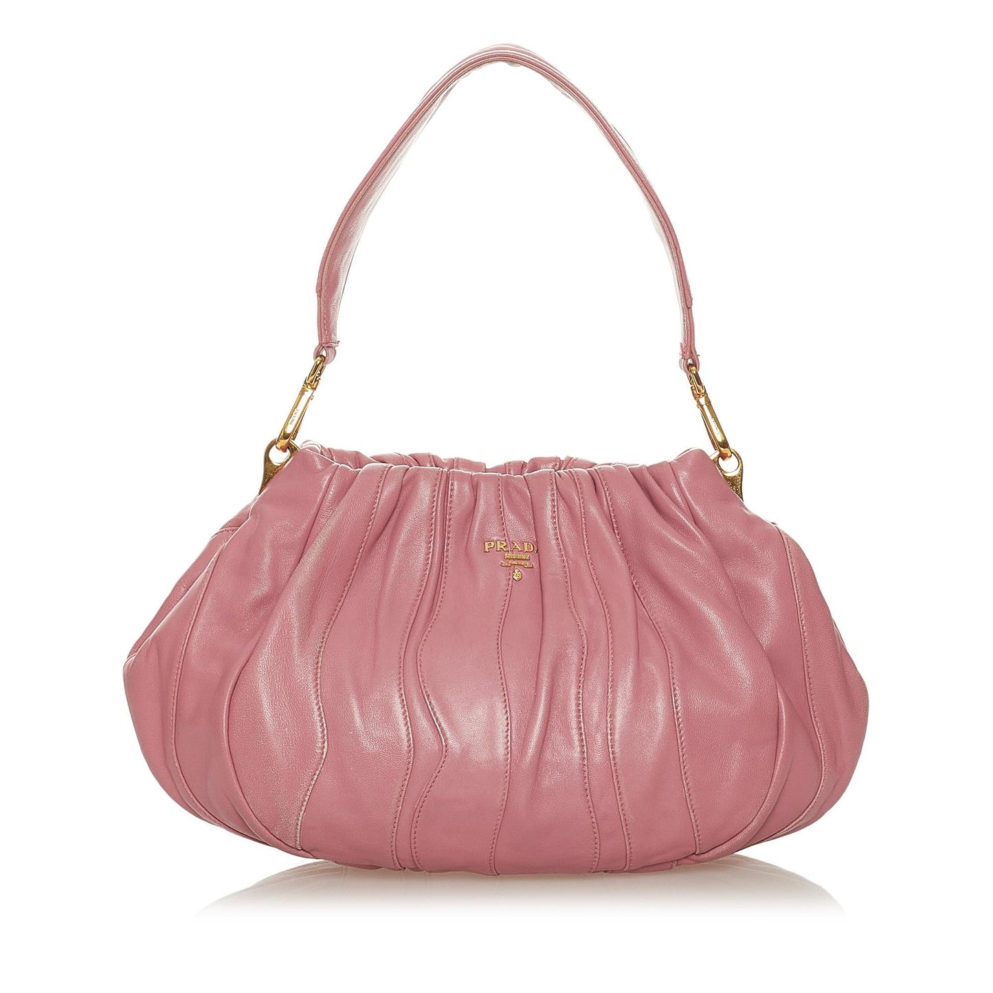 Prada Daino Shoulder Bag Shg Vitello