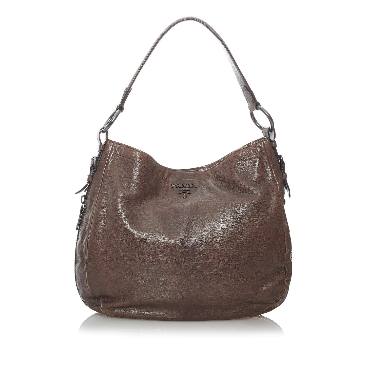 Prada Daino Shoulder Bag Shg Vitello Bag Shg 30277