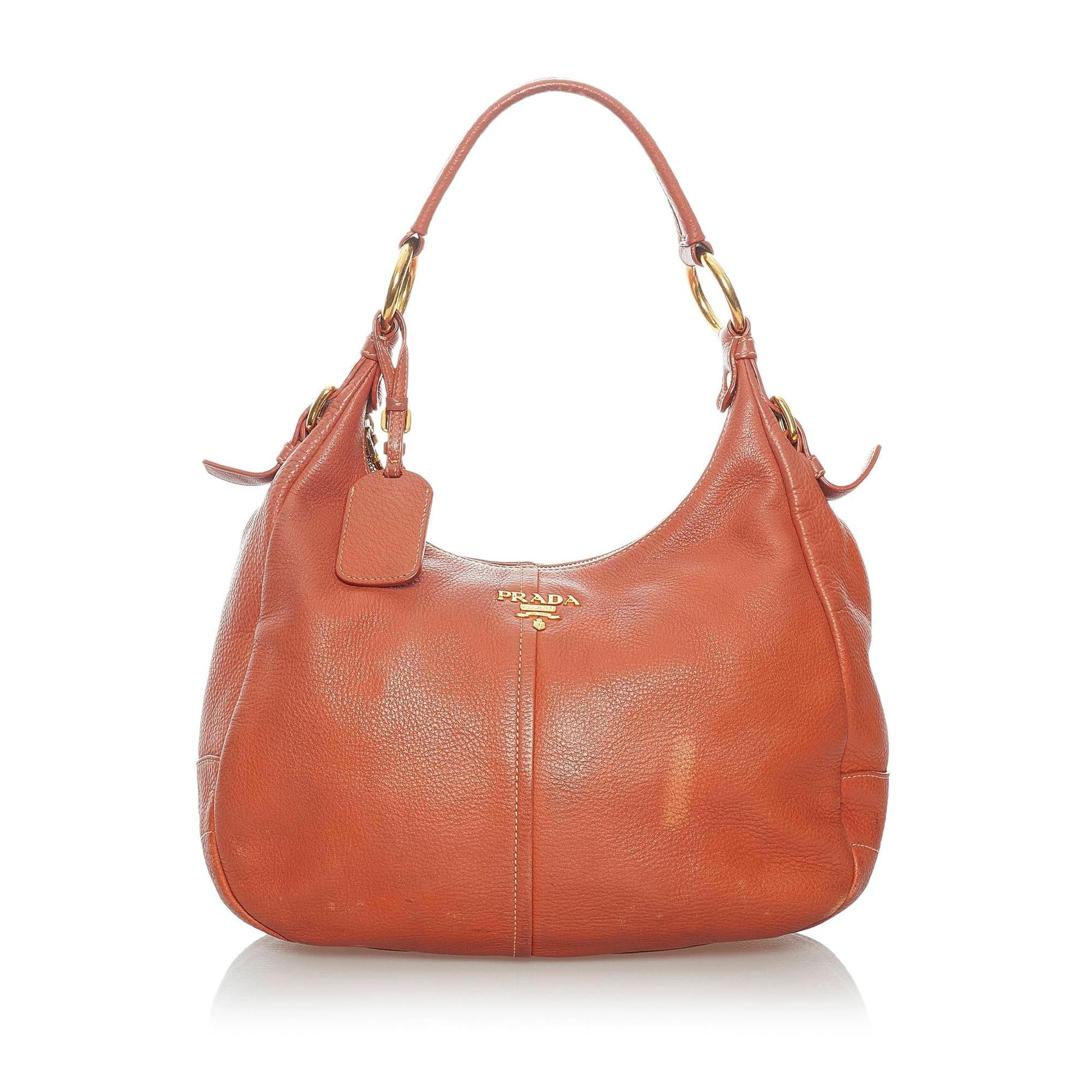 Prada Daino Shoulder Bag Shg Vitello Bag Shg 30578