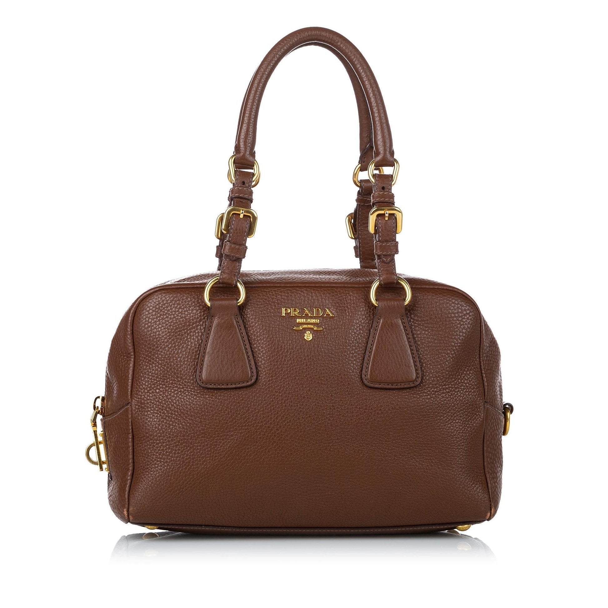 Prada Daino Shoulder Bag Shg Vitello Bag Shg 31014