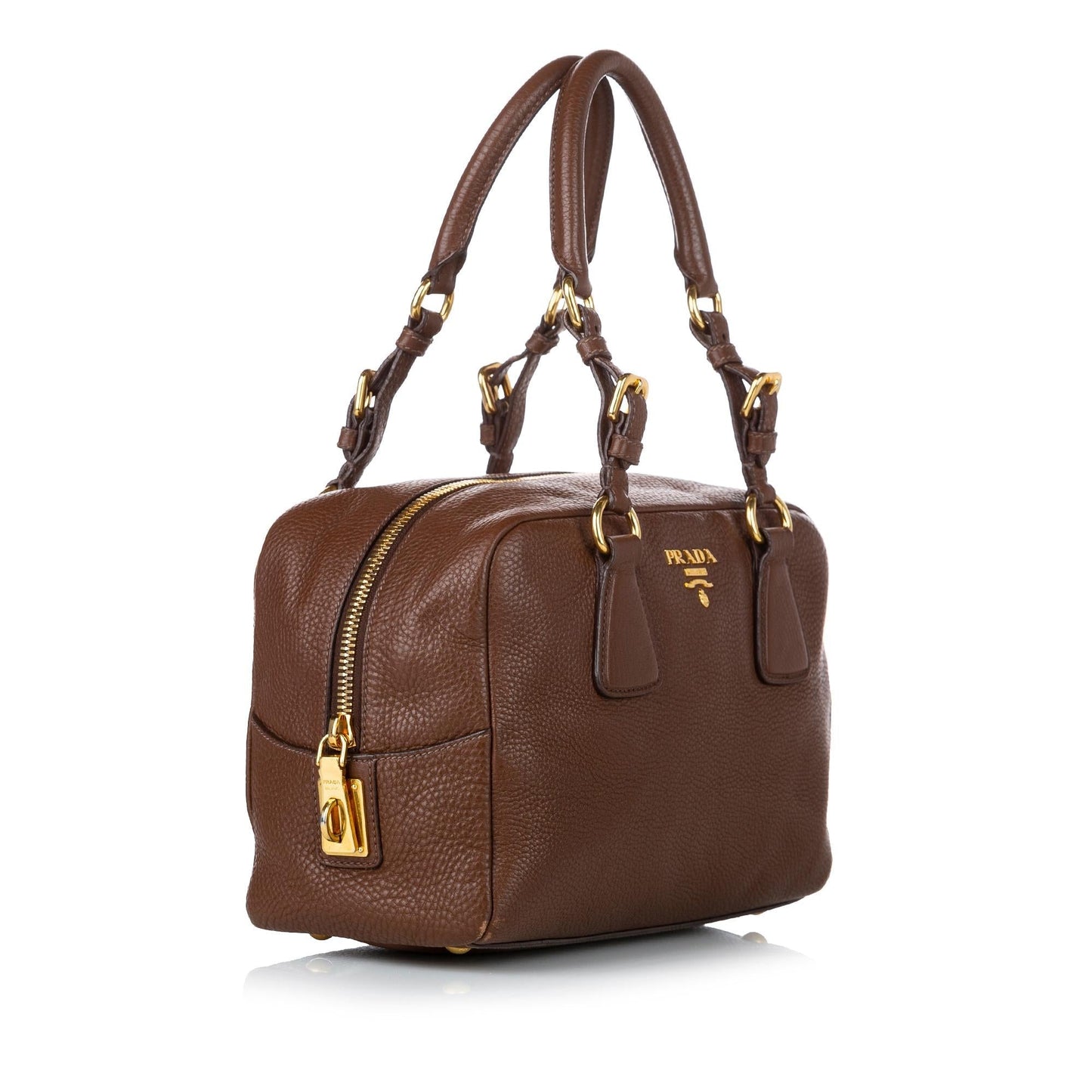 Prada Daino Shoulder Bag Shg Vitello Bag Shg 31014