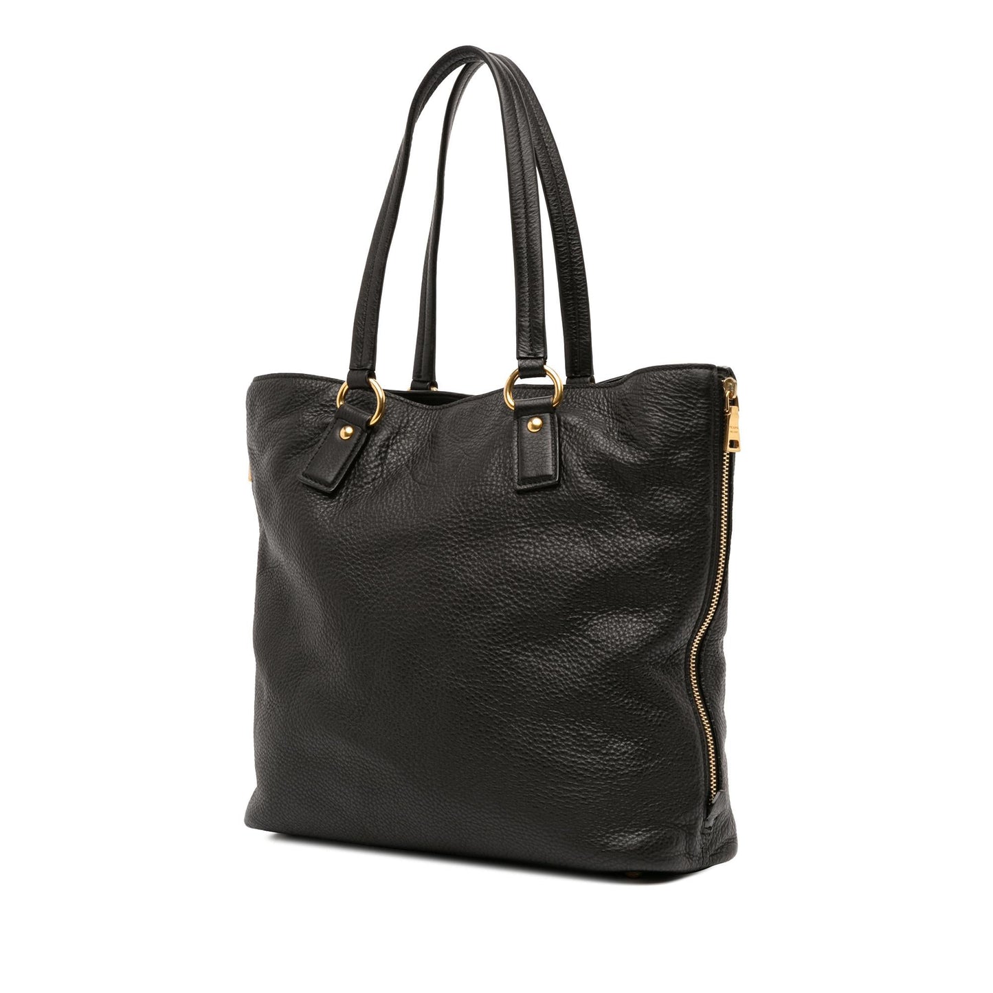 Prada Daino Side Tote Vitello Zip Tote Bag Zip Tote 1