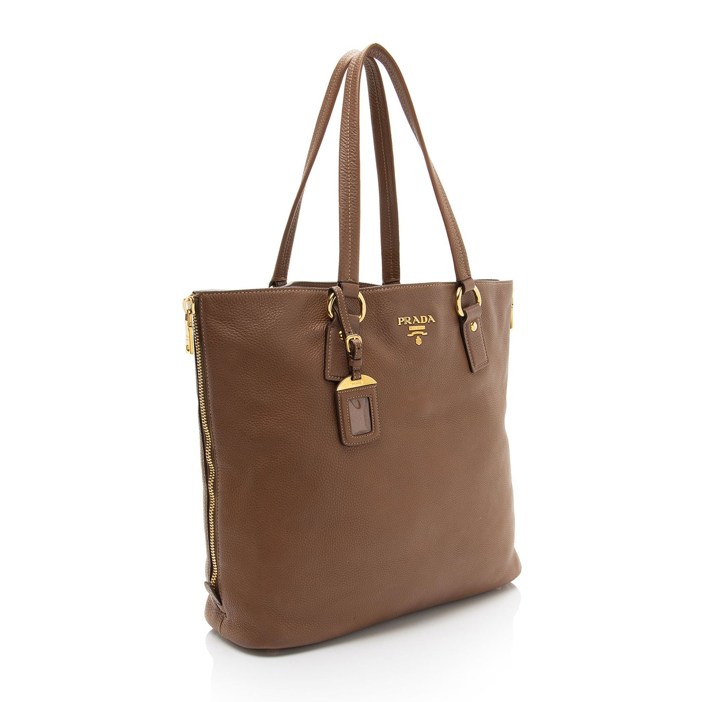 Prada Daino Side Tote Vitello Zip Tote Bag Zip Tote 3