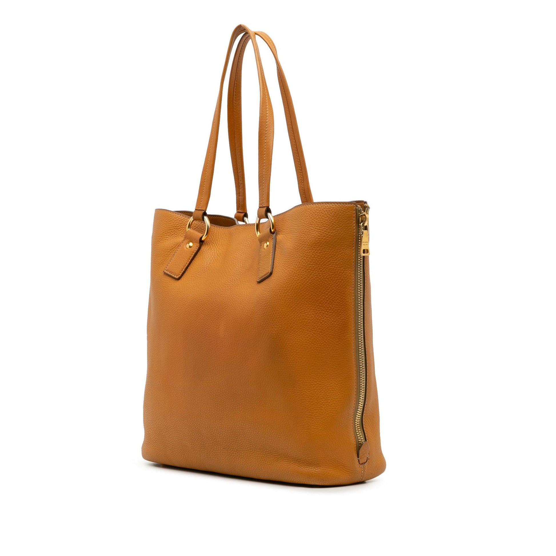 Prada Daino Side Tote Vitello Zip Tote Bag Zip Tote 2