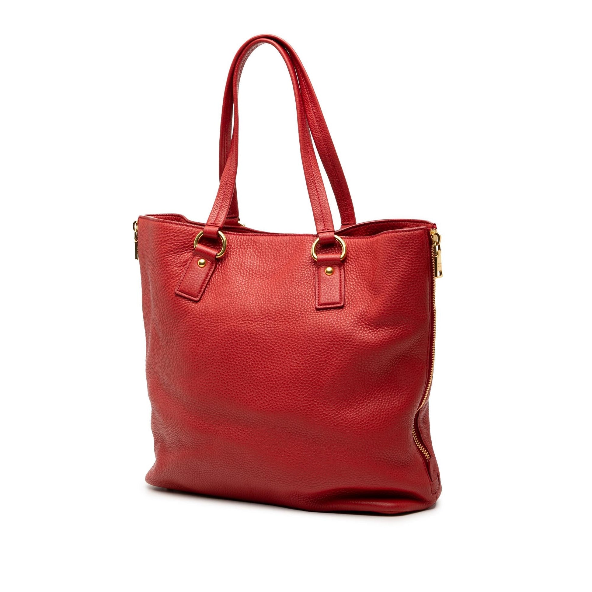 Prada Daino Side Tote Vitello Zip Tote Bag Zip Tote 6