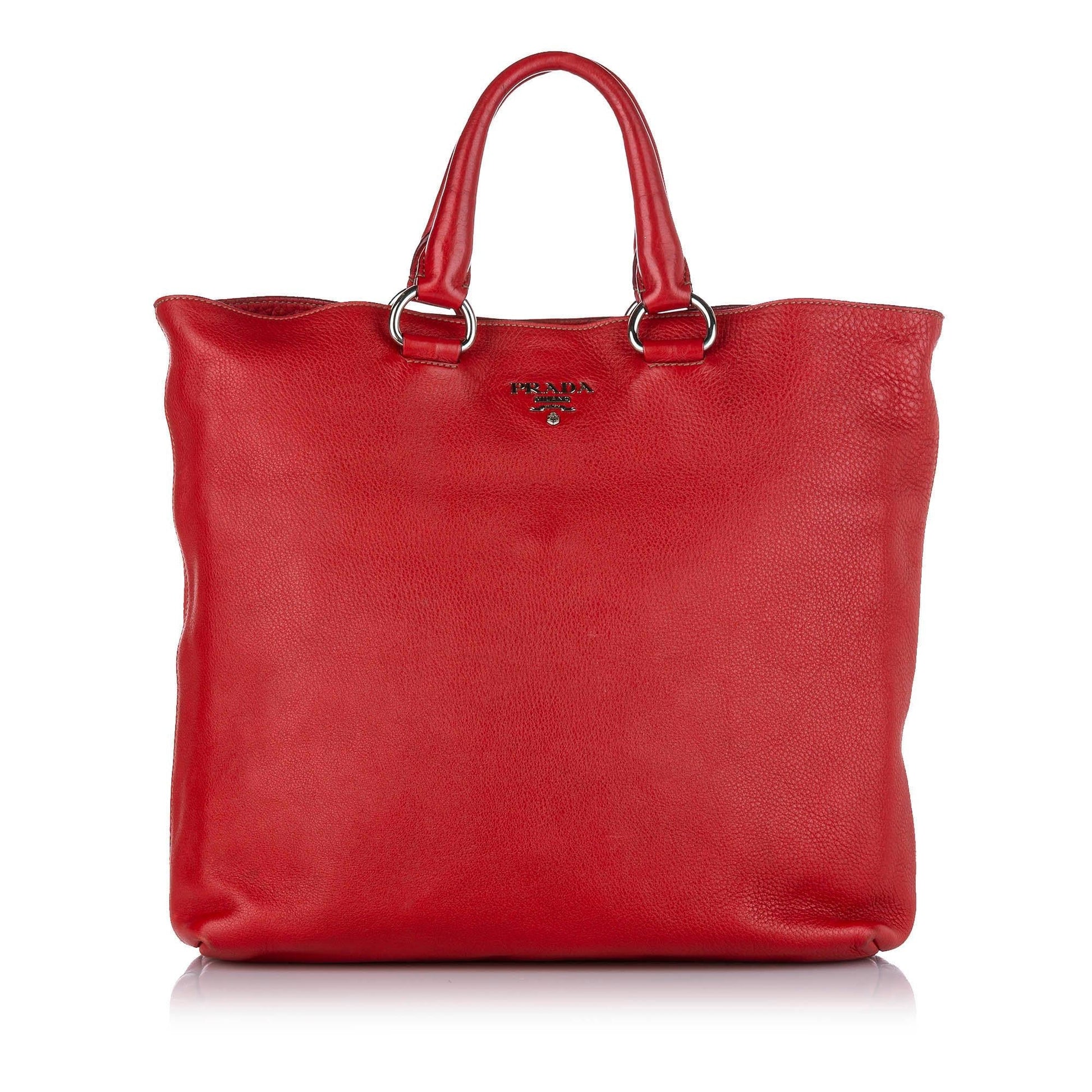 Prada Daino Tote Bag Shg Vitello Bag Shg 20752