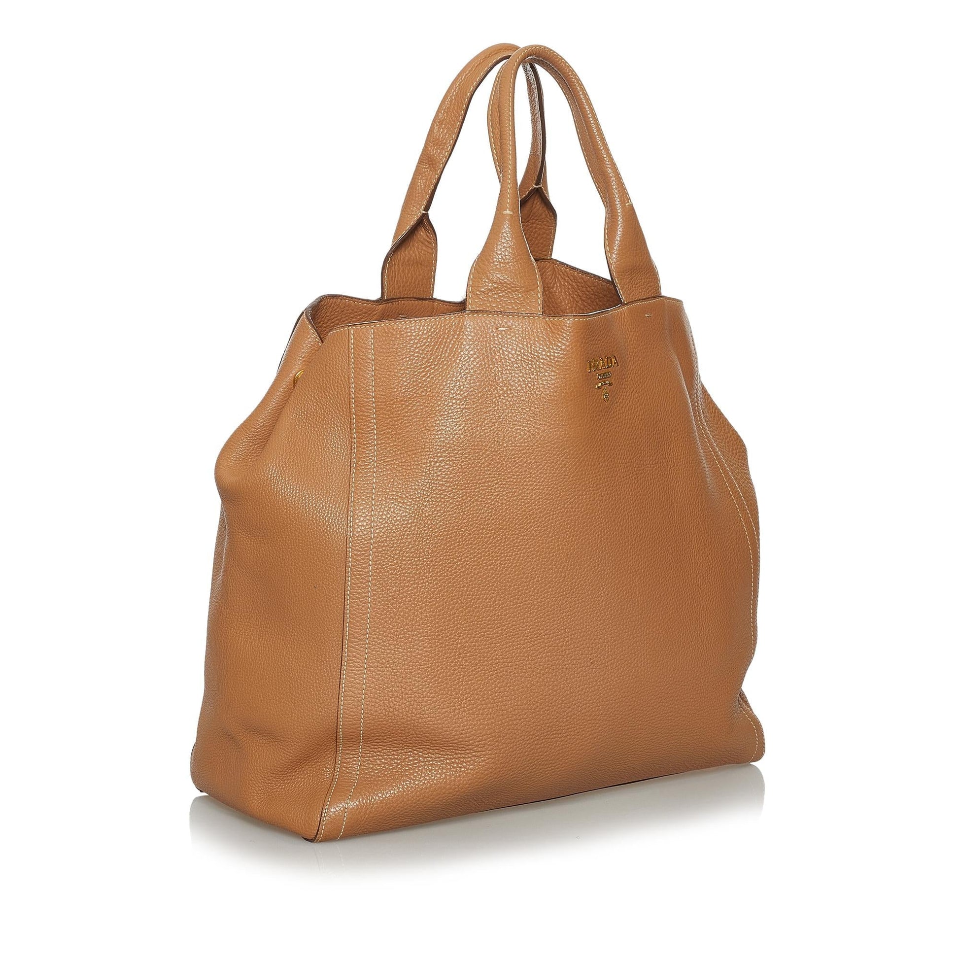 Prada Daino Tote Bag Shg Vitello Bag Shg 28270