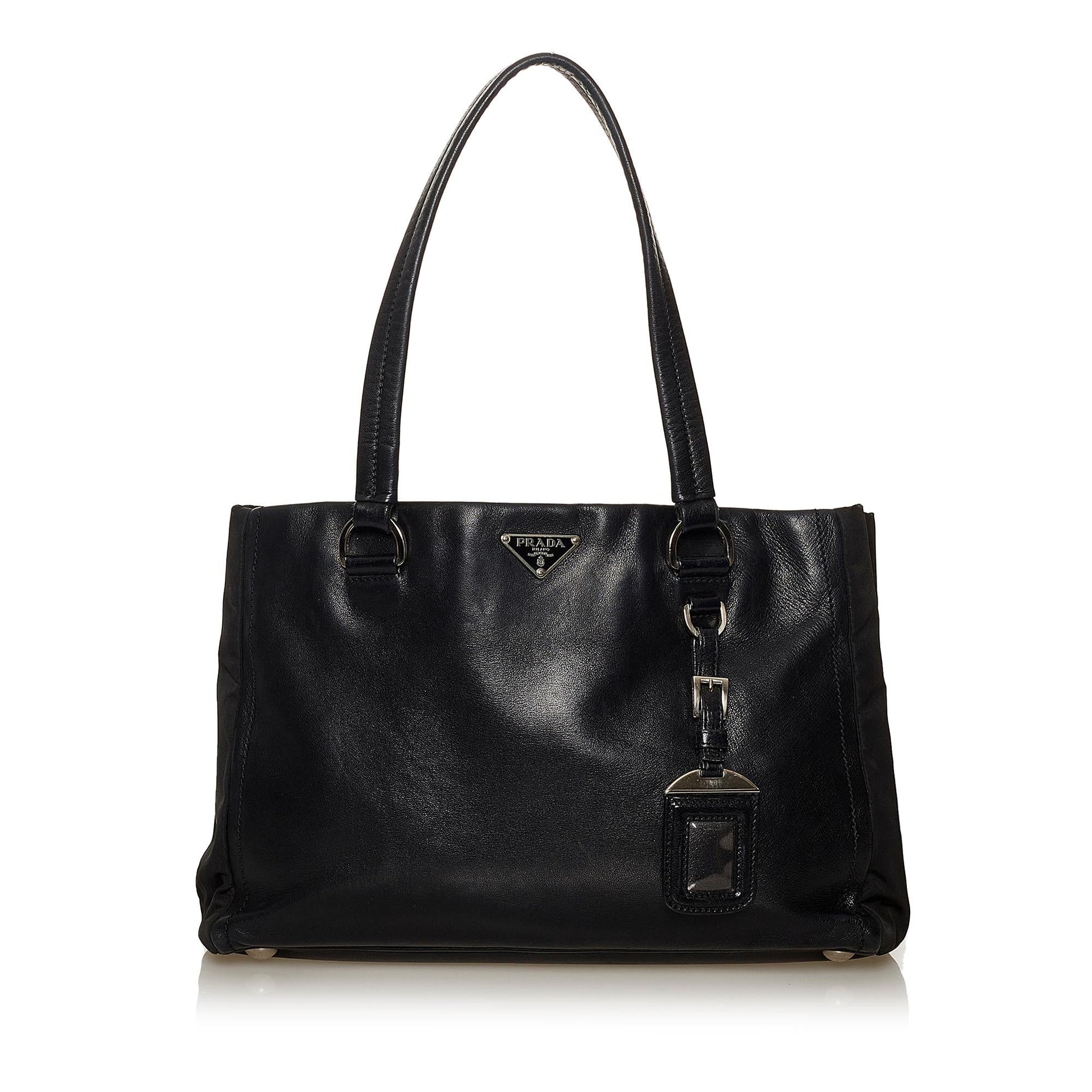 Prada Daino Tote Bag Shg Vitello Bag Shg 28401