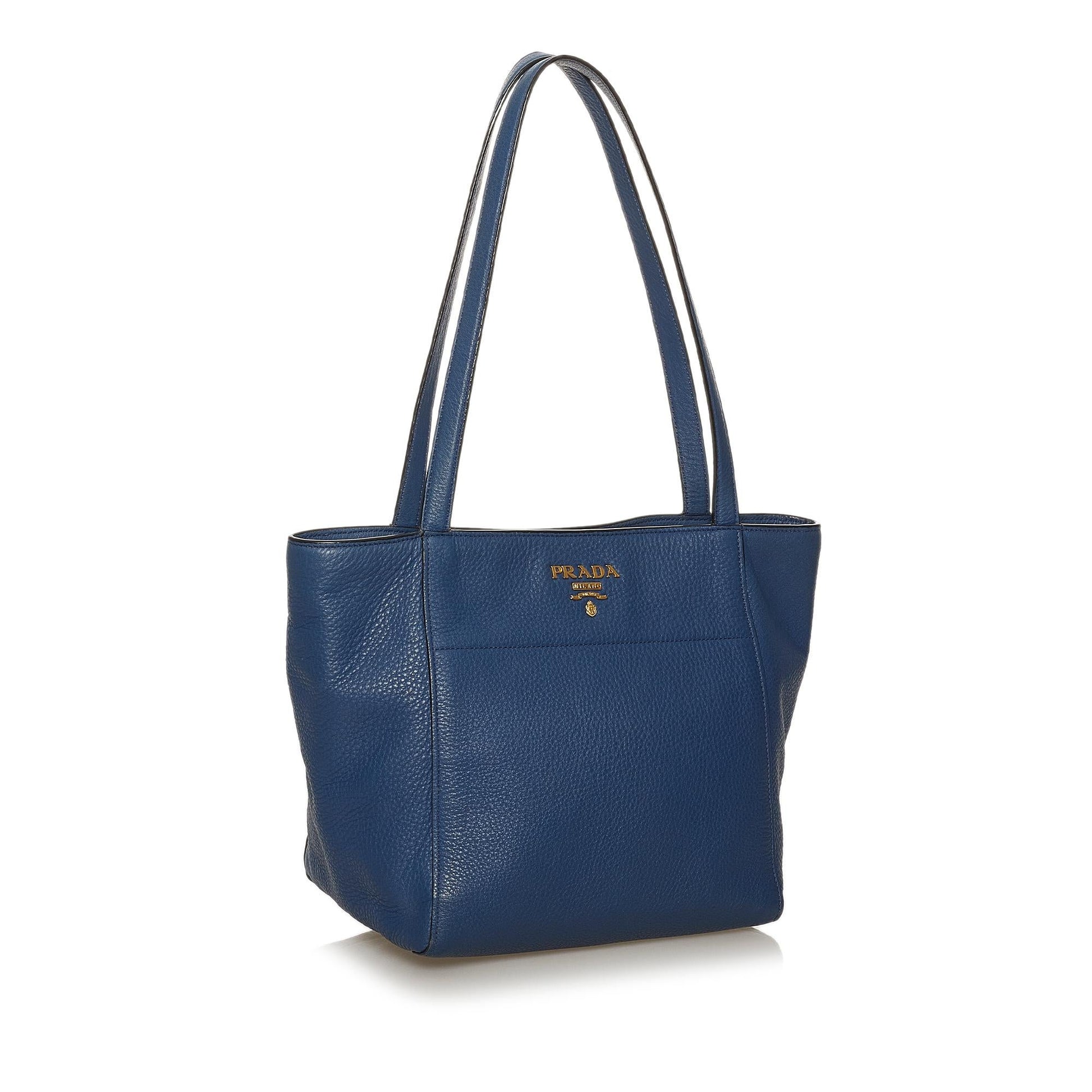 Prada Daino Tote Bag Shg Vitello Bag Shg 28613