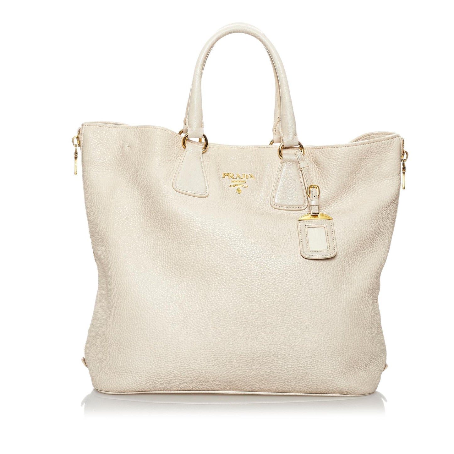 Prada Daino Tote Bag Shg Vitello Bag Shg 29698
