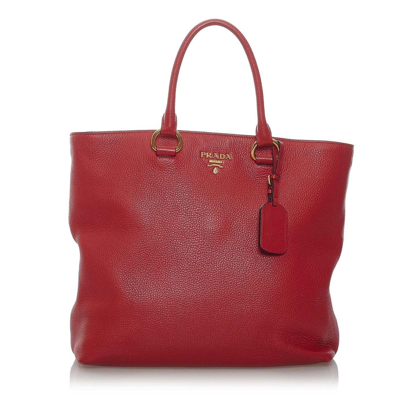 Prada Daino Tote Bag Shg Vitello Bag Shg 29806