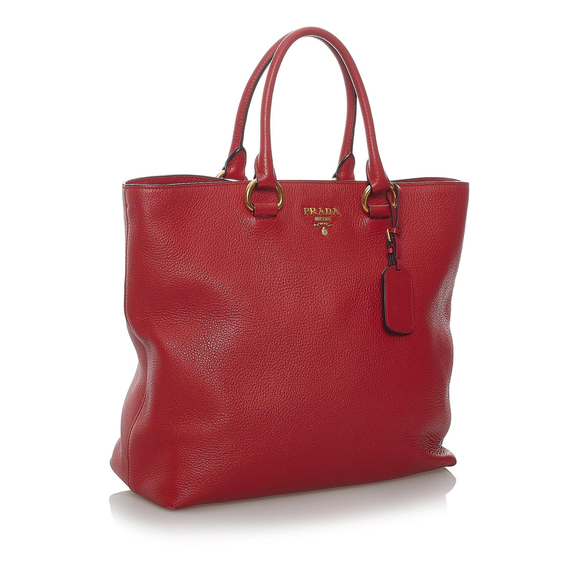 Prada Daino Tote Bag Shg Vitello Bag Shg 29806