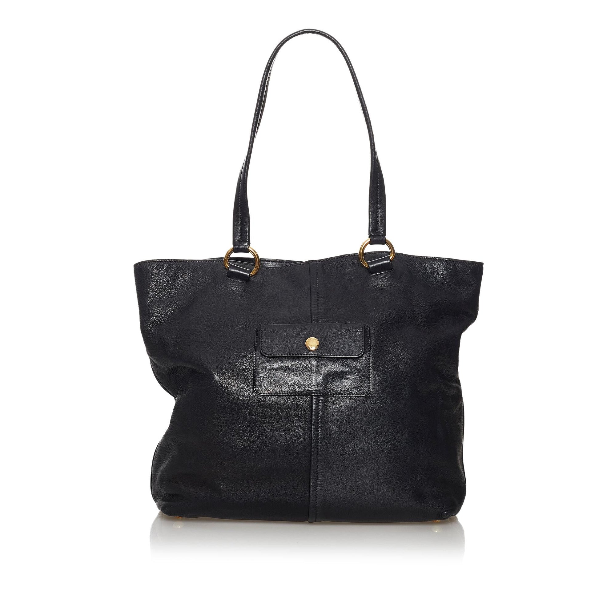 Prada Daino Tote Bag Shg Vitello Bag Shg 30120