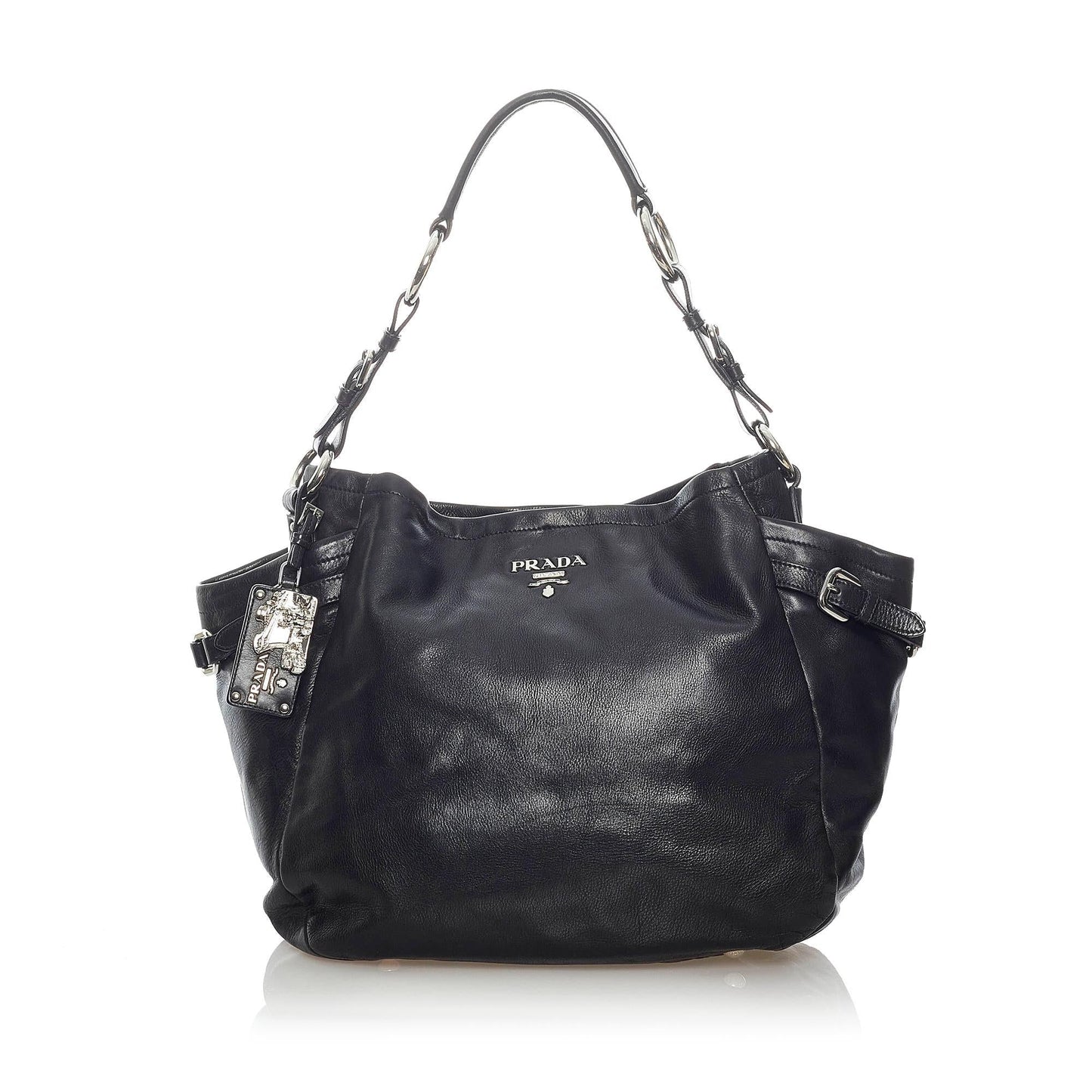 Prada Daino Tote Bag Shg Vitello Bag Shg 30850