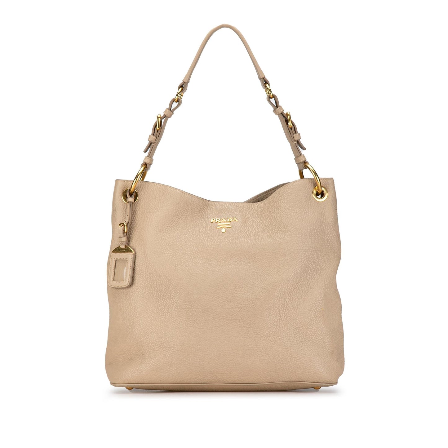 Prada Daino Tote Shg Fra3Rc Vitello Tote Bag