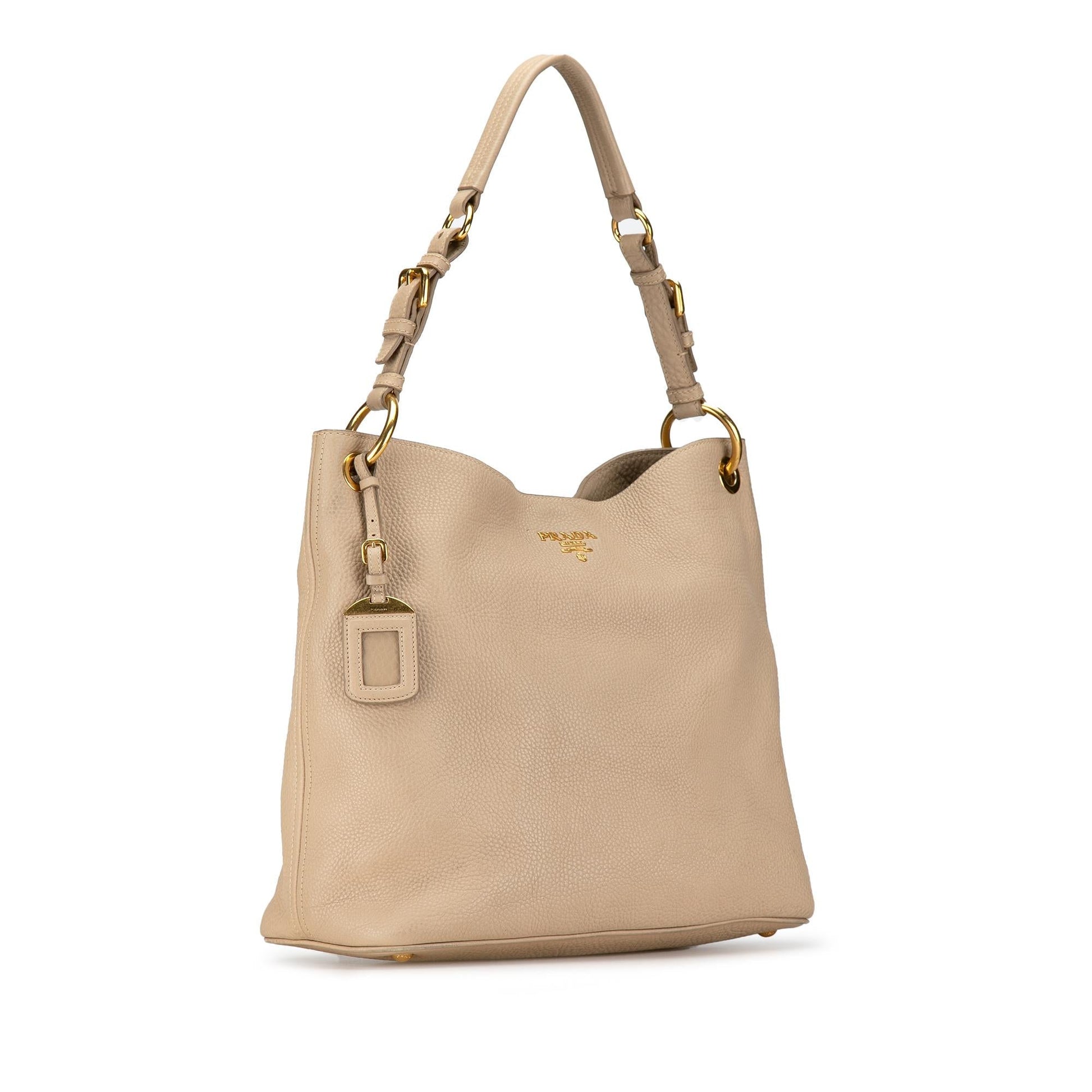 Prada Daino Tote Shg Fra3Rc Vitello Tote Bag