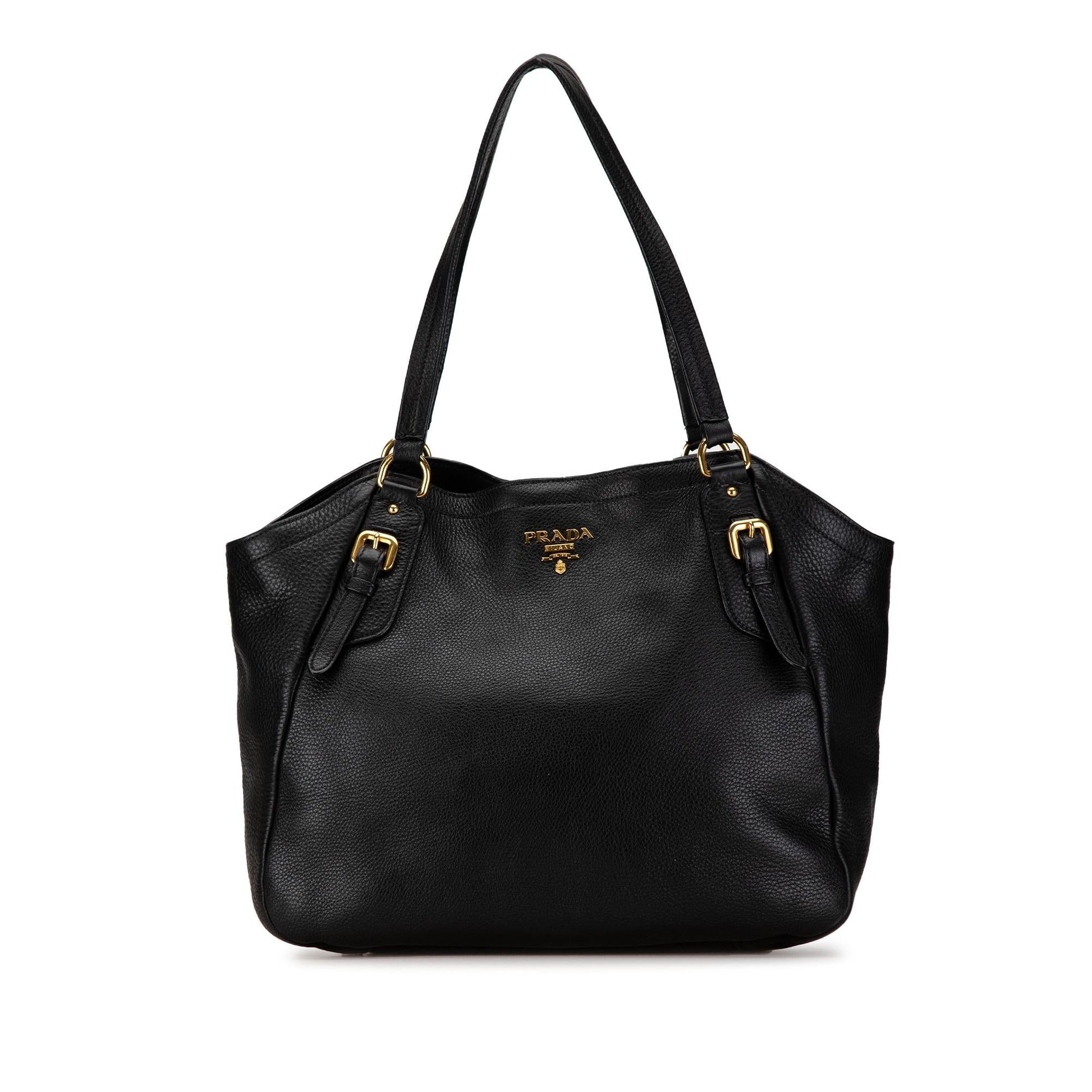 Prada Daino Tote Shg Gnt3Tm Vitello Tote Bag