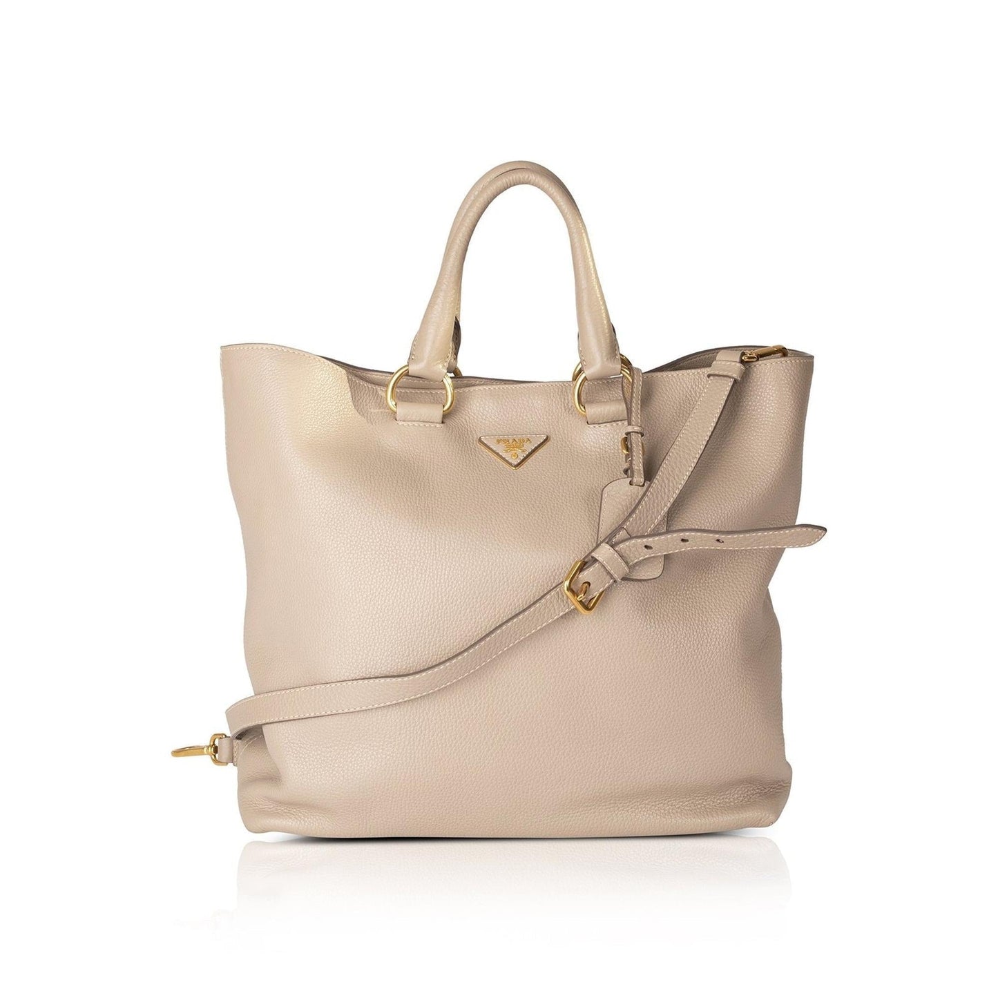 Prada Vitello Daino Tote Handbag Tote Bag