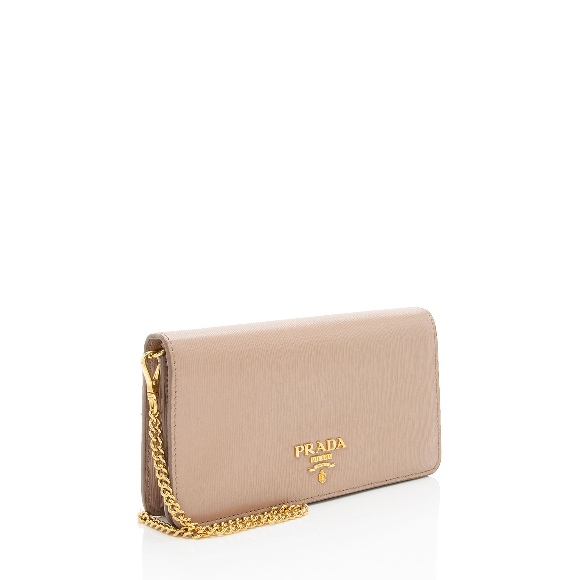Prada Move Crossbody Vitello Chain Crossbody Bag