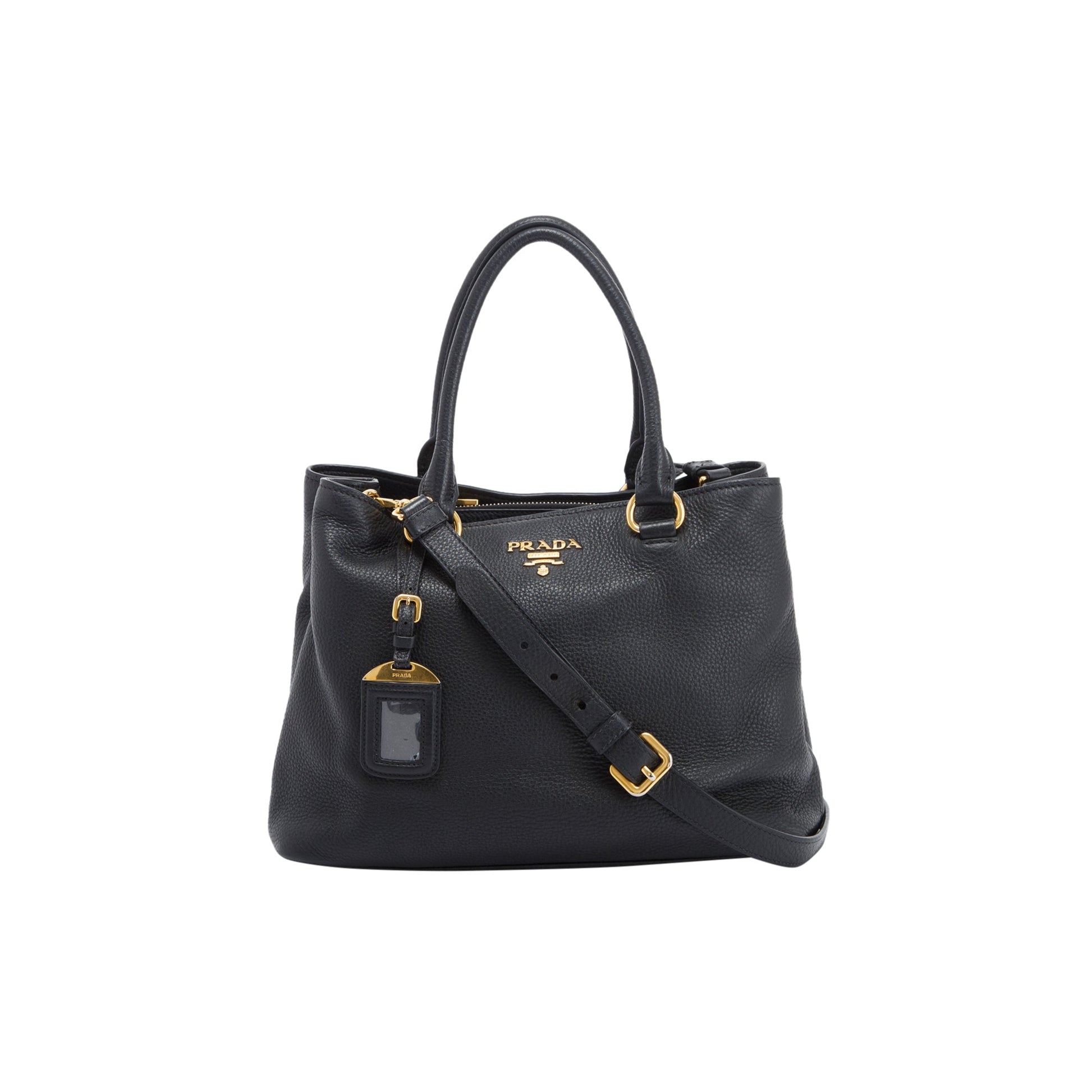 Prada Vitello Phenix Convertible Tote Handbag Tote Bag