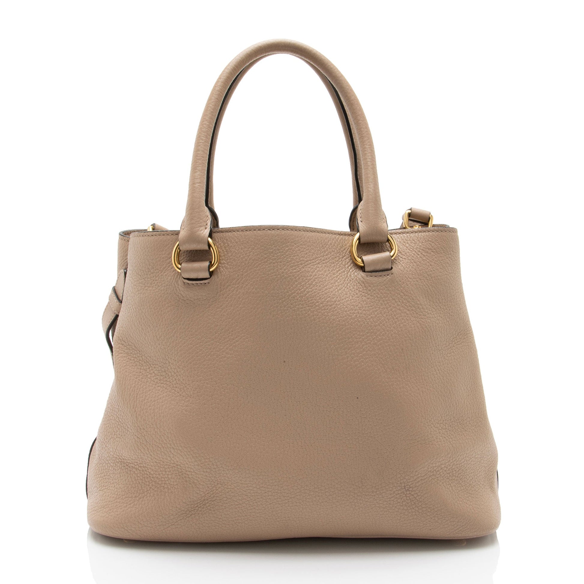 Prada Phenix Convertible Tote Shf Ygc48A Vitello Tote Bag