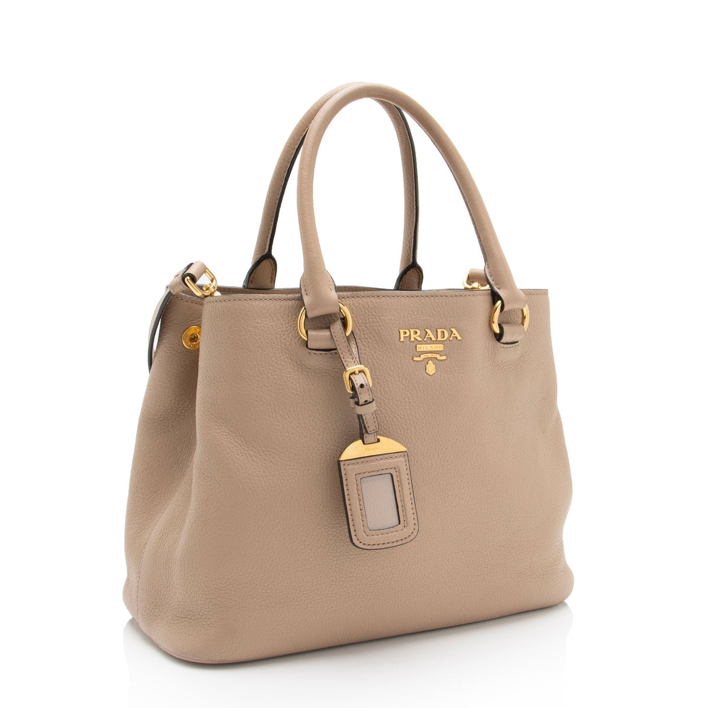 Prada Phenix Convertible Tote Shf Ygc48A Vitello Tote Bag