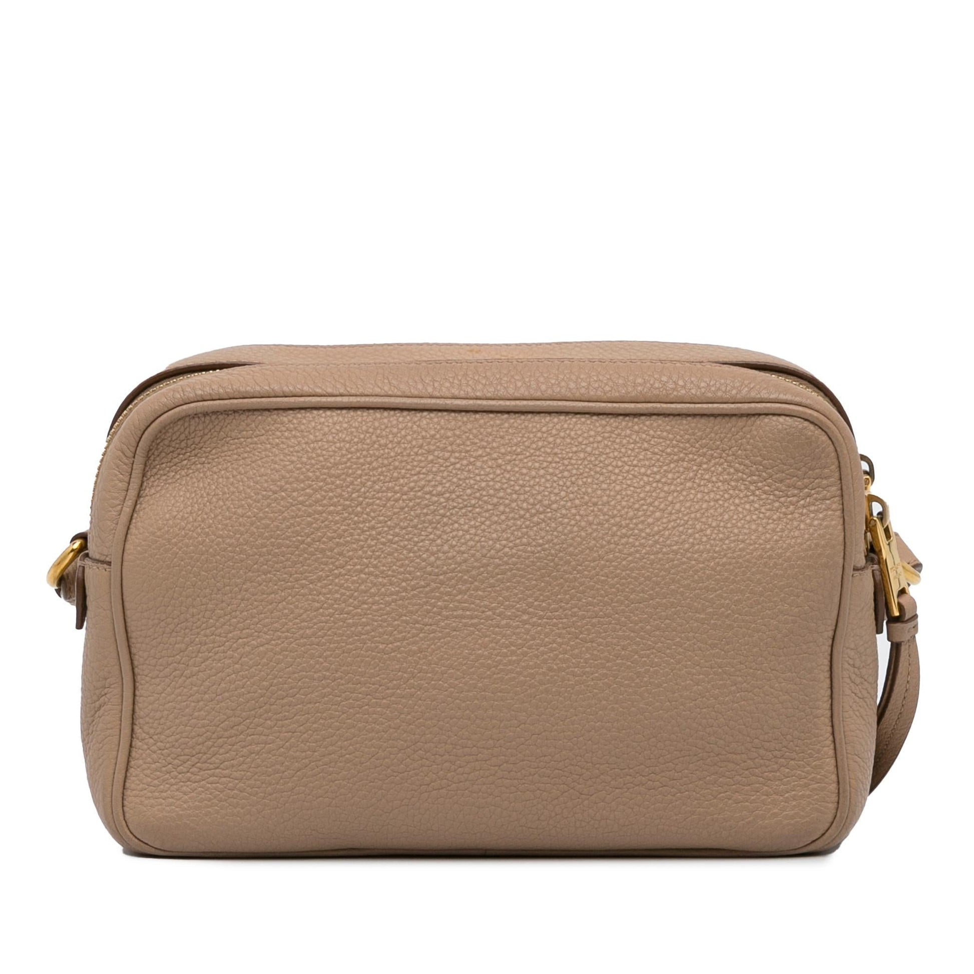 Prada Phenix Double Shg Jaxnez Crossbody Bag Vitello Zip