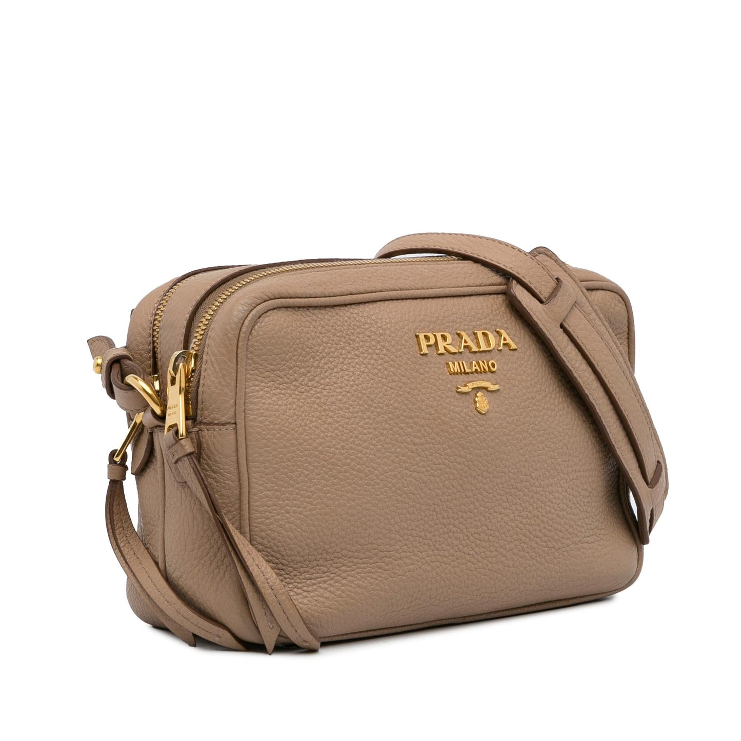 Prada Phenix Double Shg Jaxnez Crossbody Bag Vitello Zip