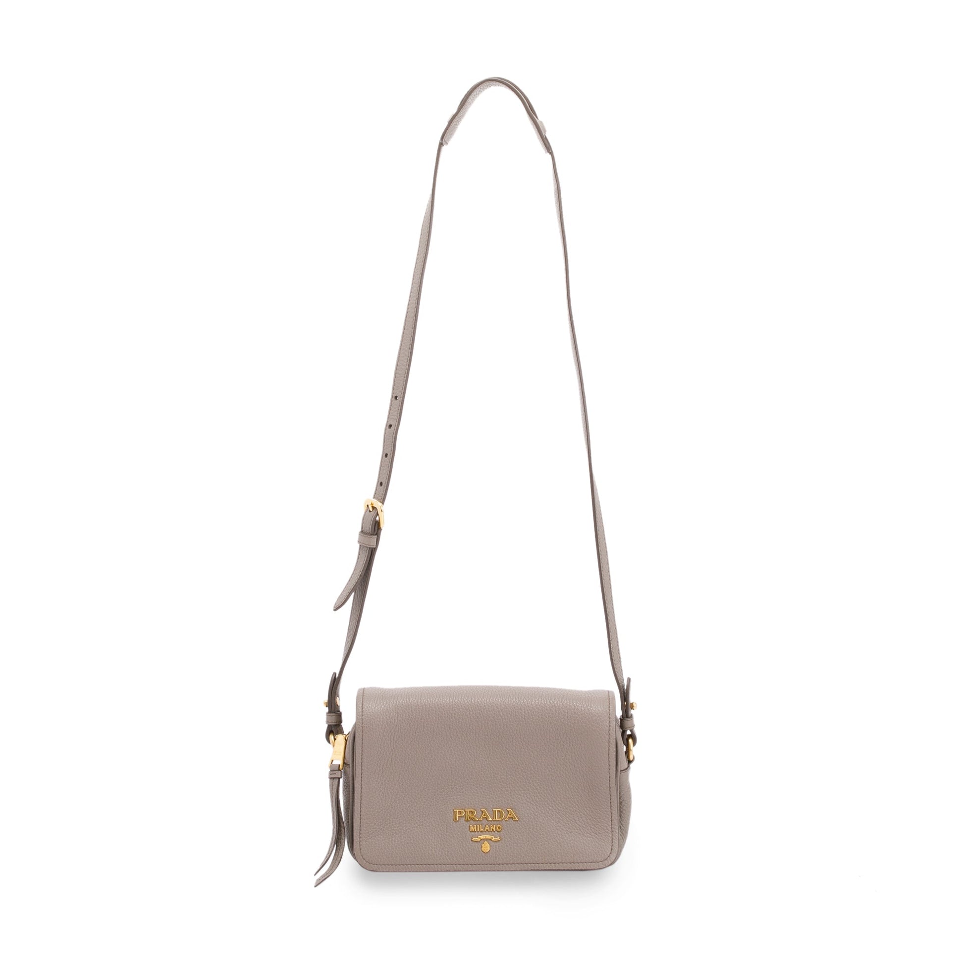 Prada Vitello Phenix Crossbody Bag Flap