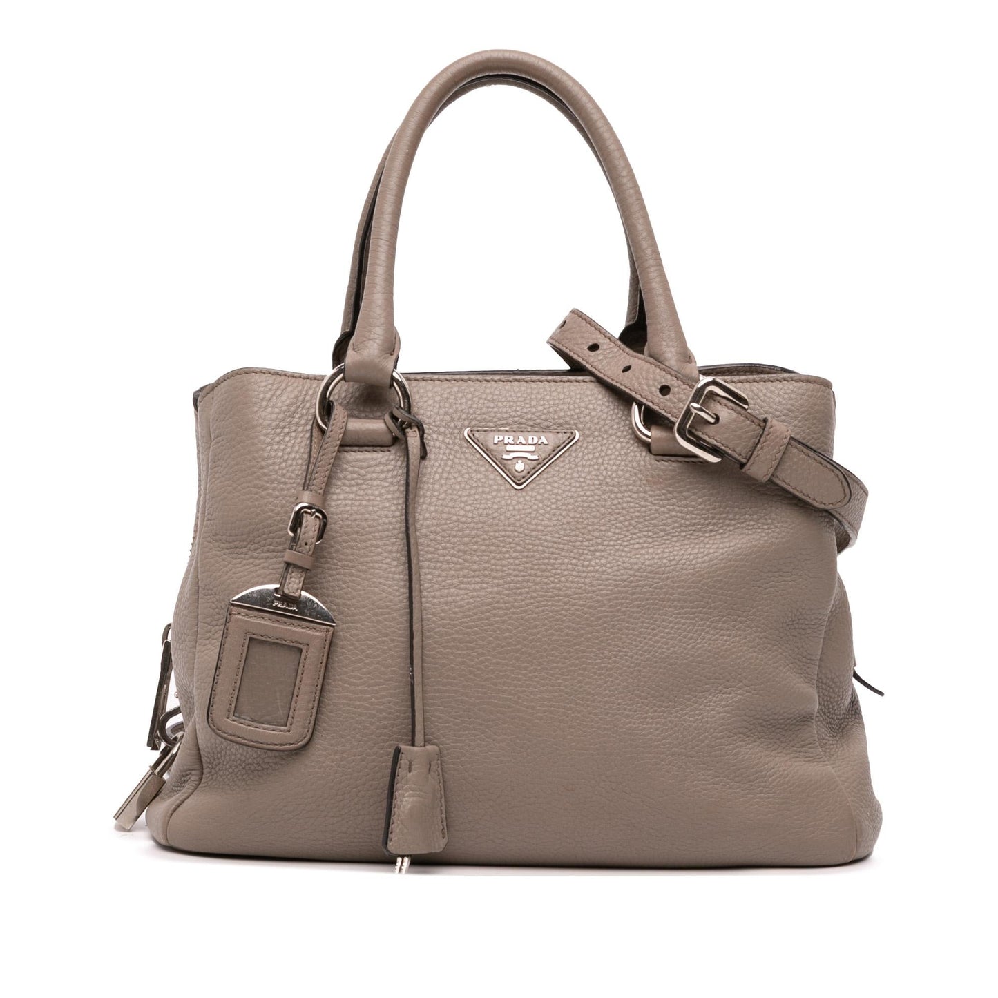Prada Phenix Open Convertible Tote Vitello Tote Bag
